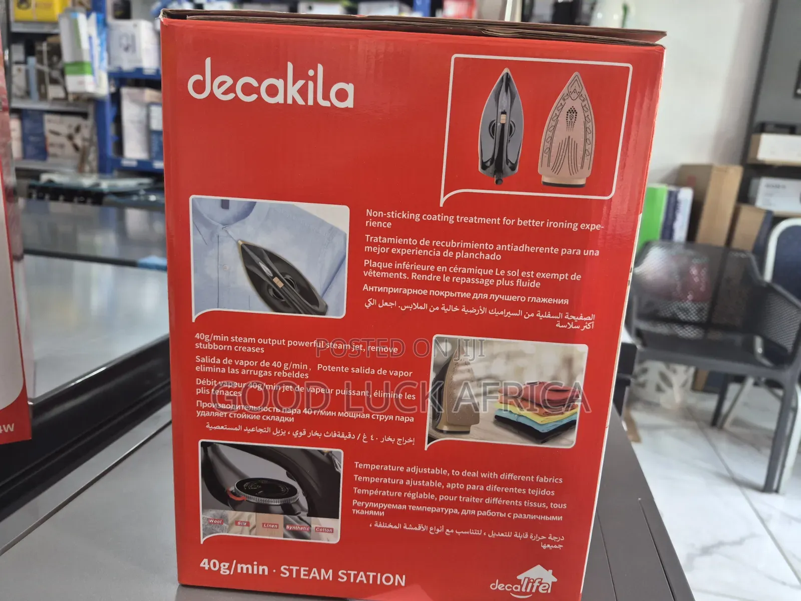 Decakila Steam Station 2200W – KEEN006B