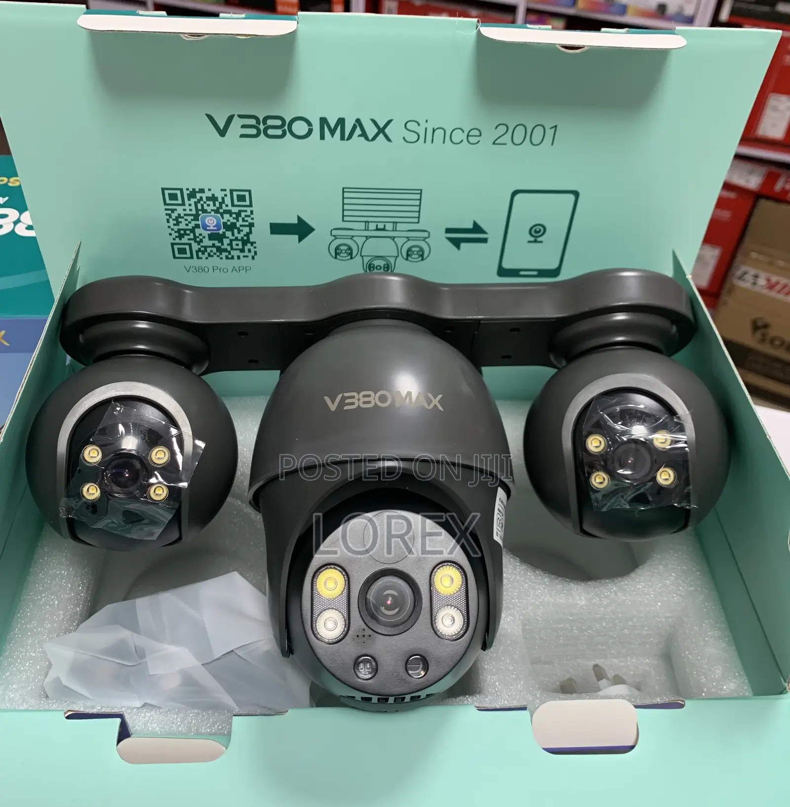 Solar 4g Camera 3 Lens Way Audio Camera Auto Human Tracking 6mp