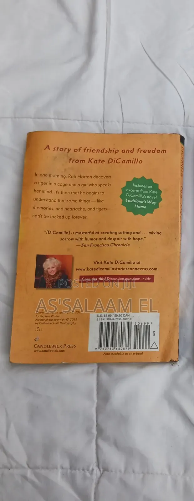 The Tiger Rising – Kate DiCamillo (Used, Good Condition)