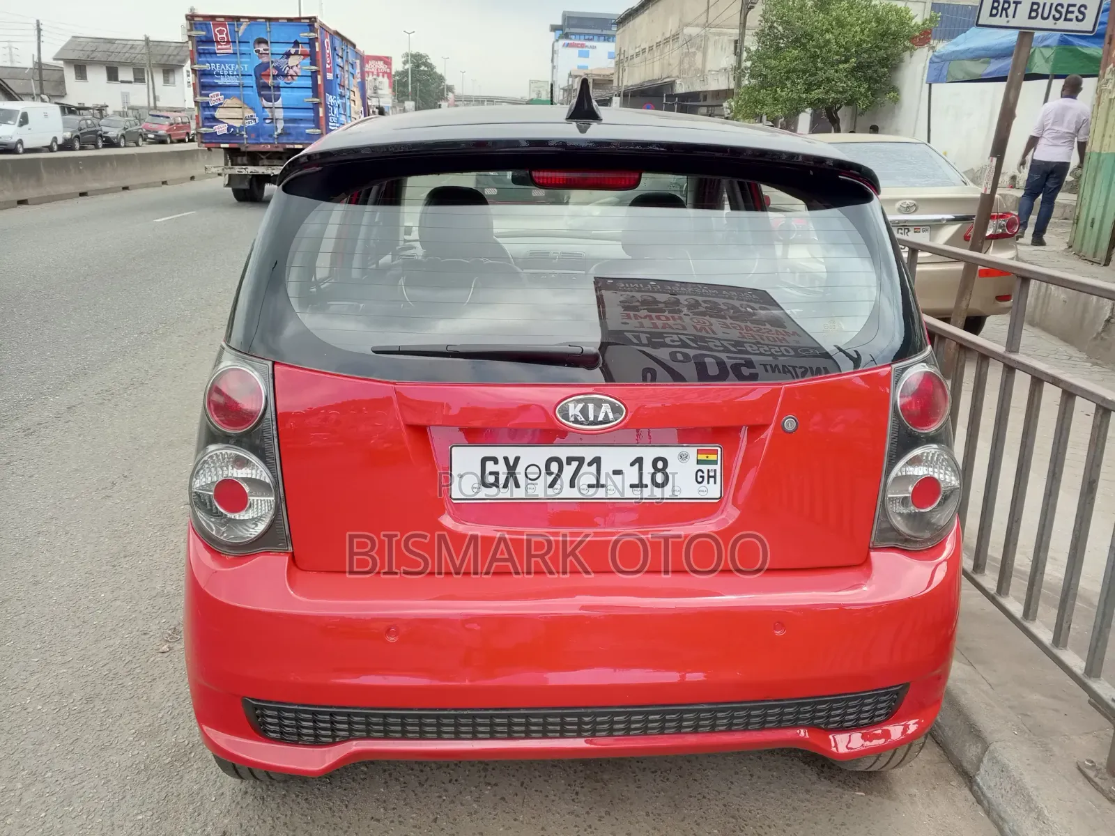 Kia Morning 2010 Red