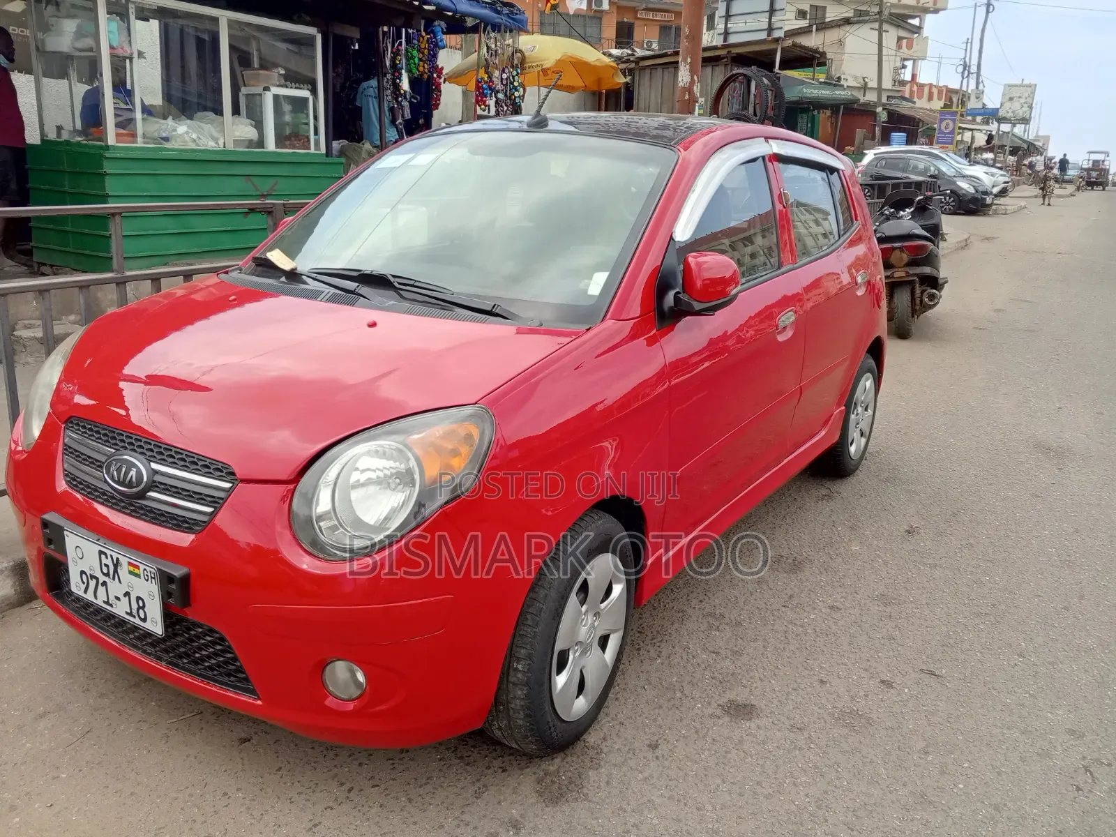 Kia Morning 2010 Red