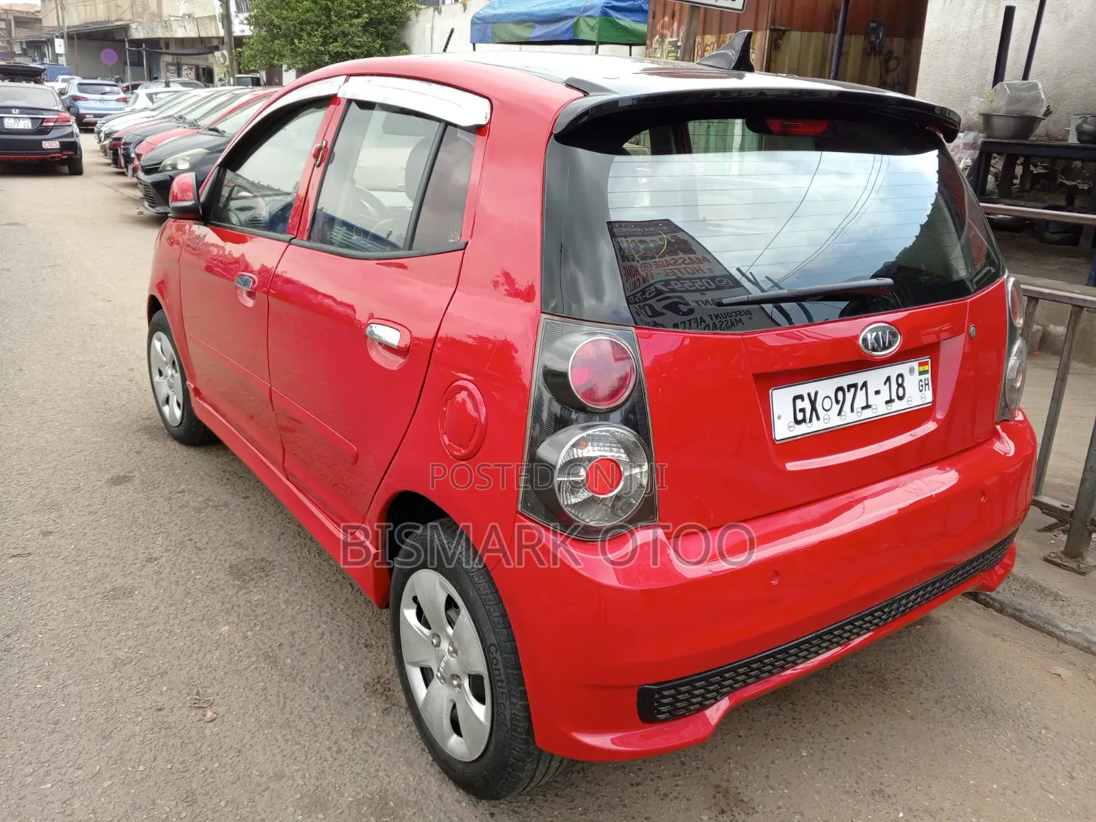 Kia Morning 2010 Red