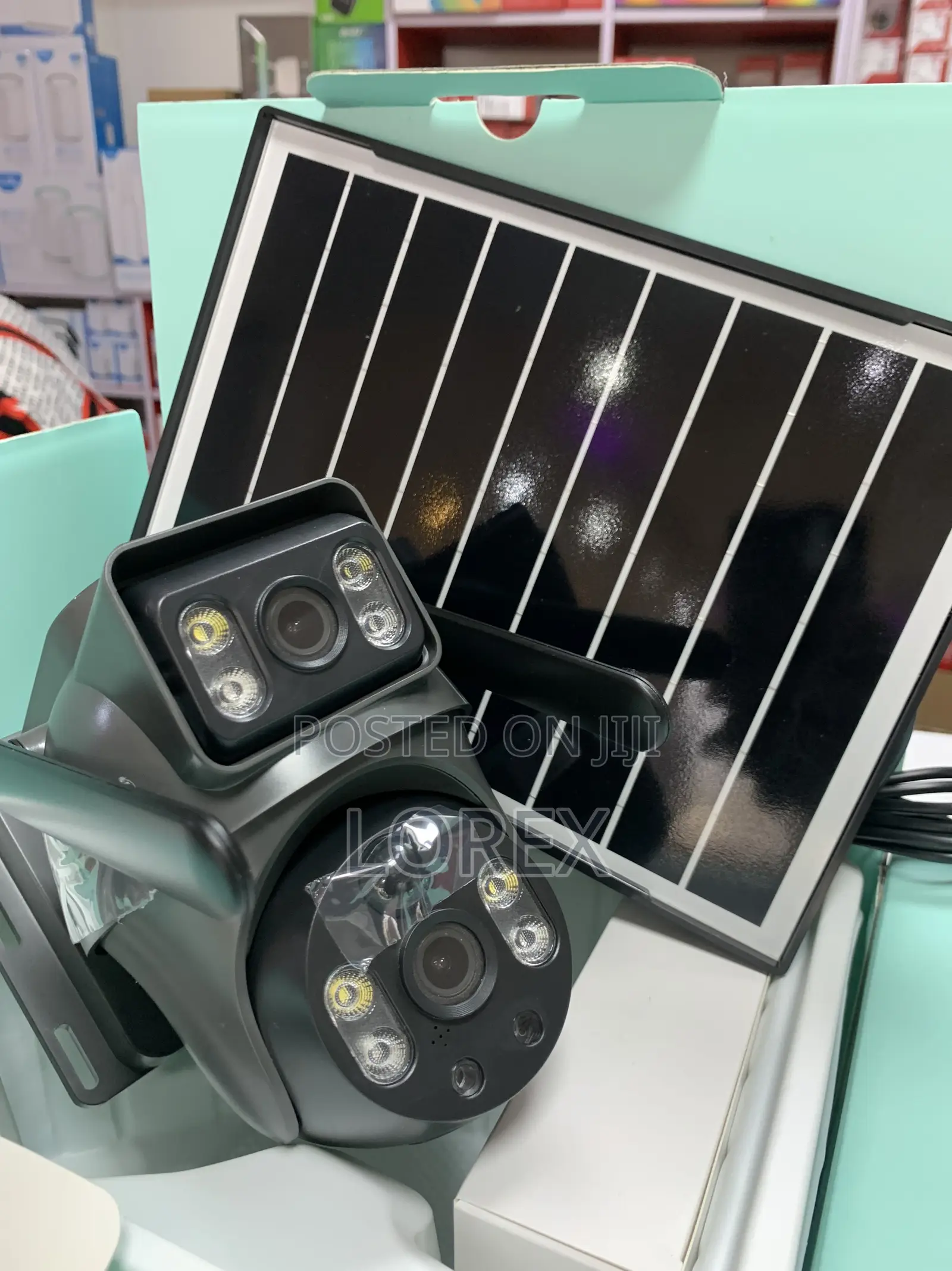 Solar 4G Sim Router V380 Max Full Color 2 Way Audio