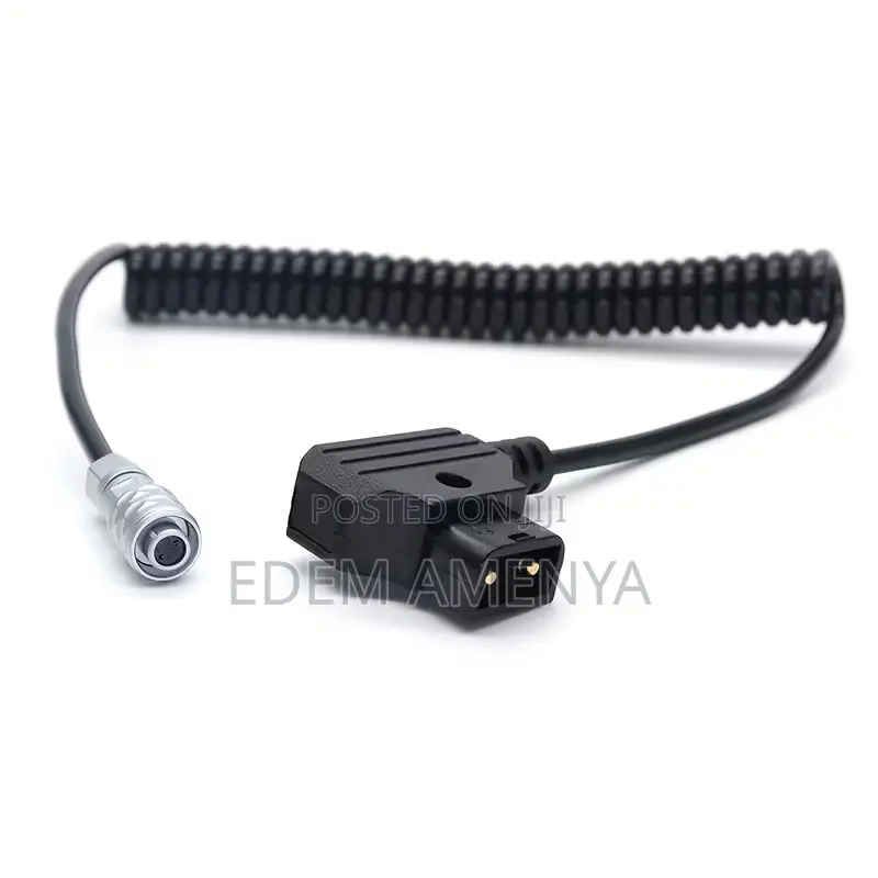 ANDYCINE Coiled D-Tap to BMPCC Power Cable