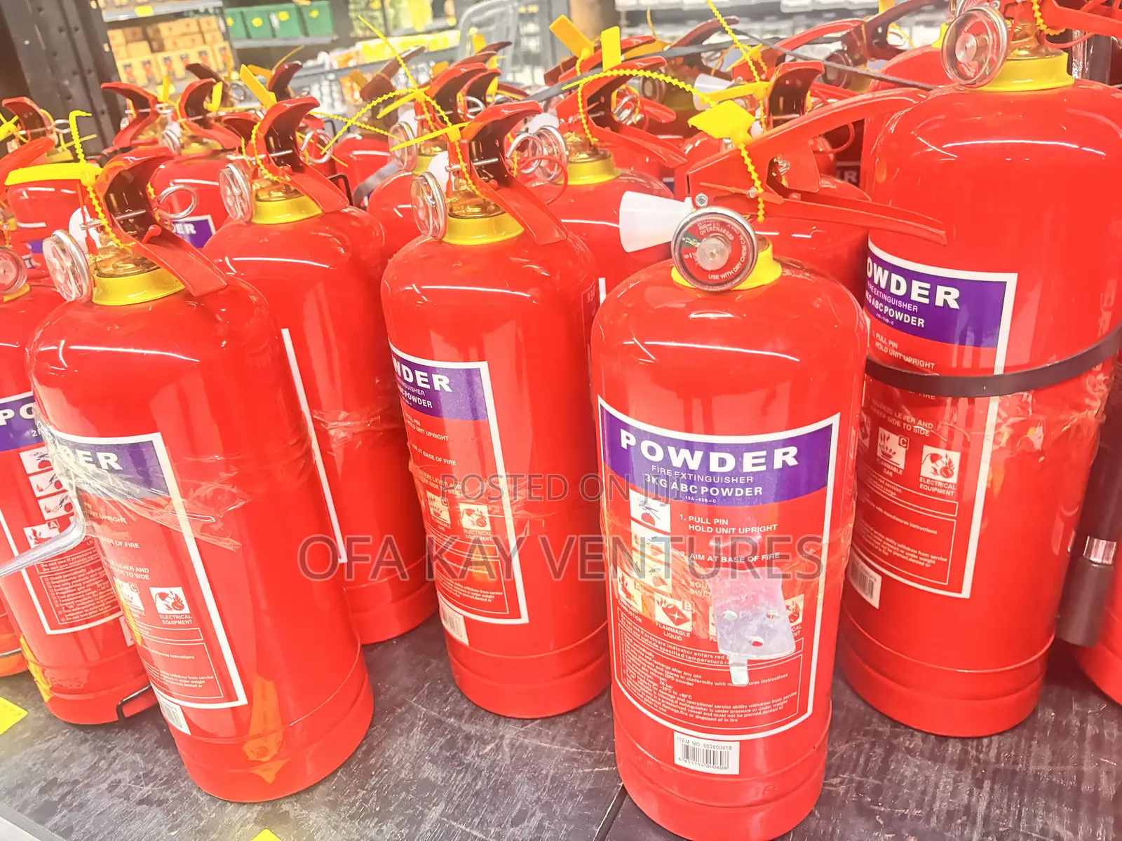 Powder ABC Fire Extinguisher