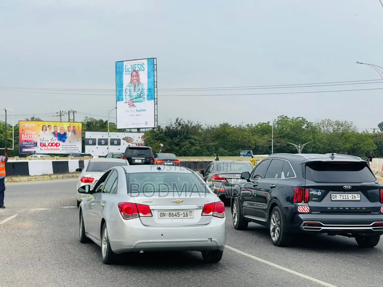 Billboard Advertisement Space at Dimples Roundabout