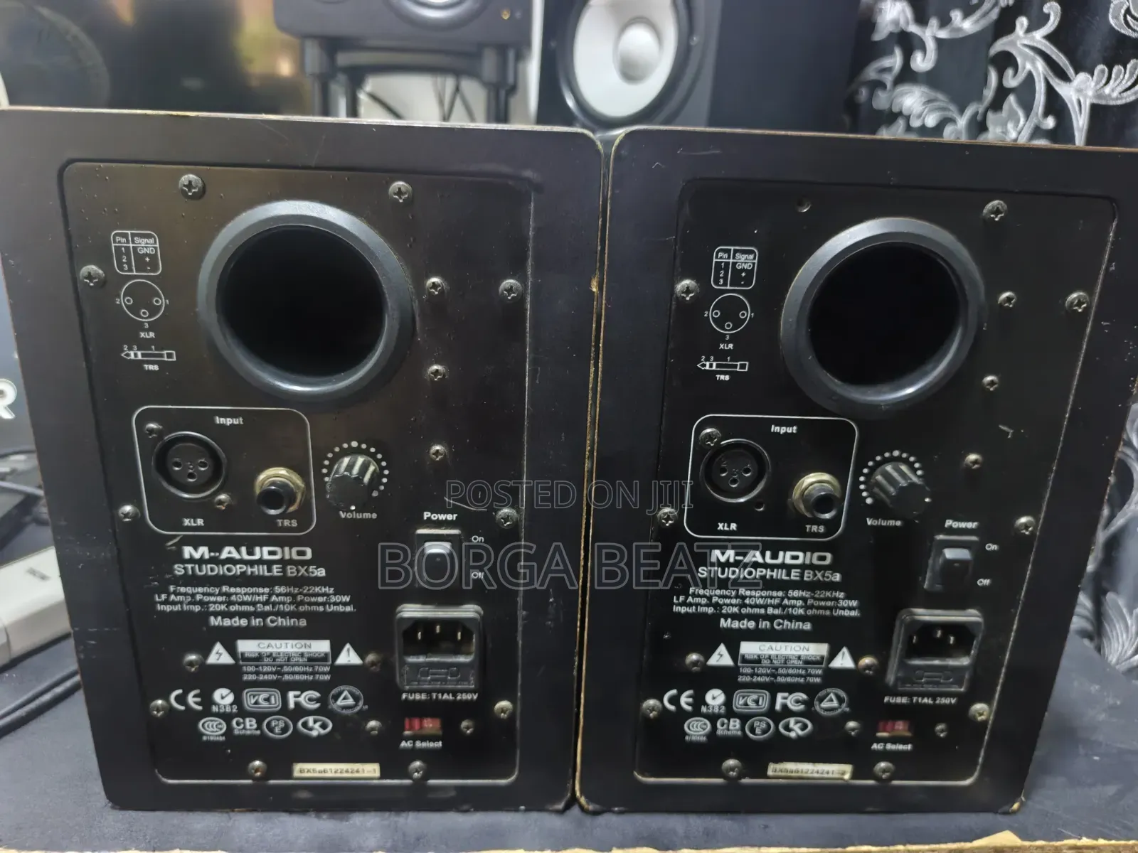 M-Audio Bx5a Studio Monitors