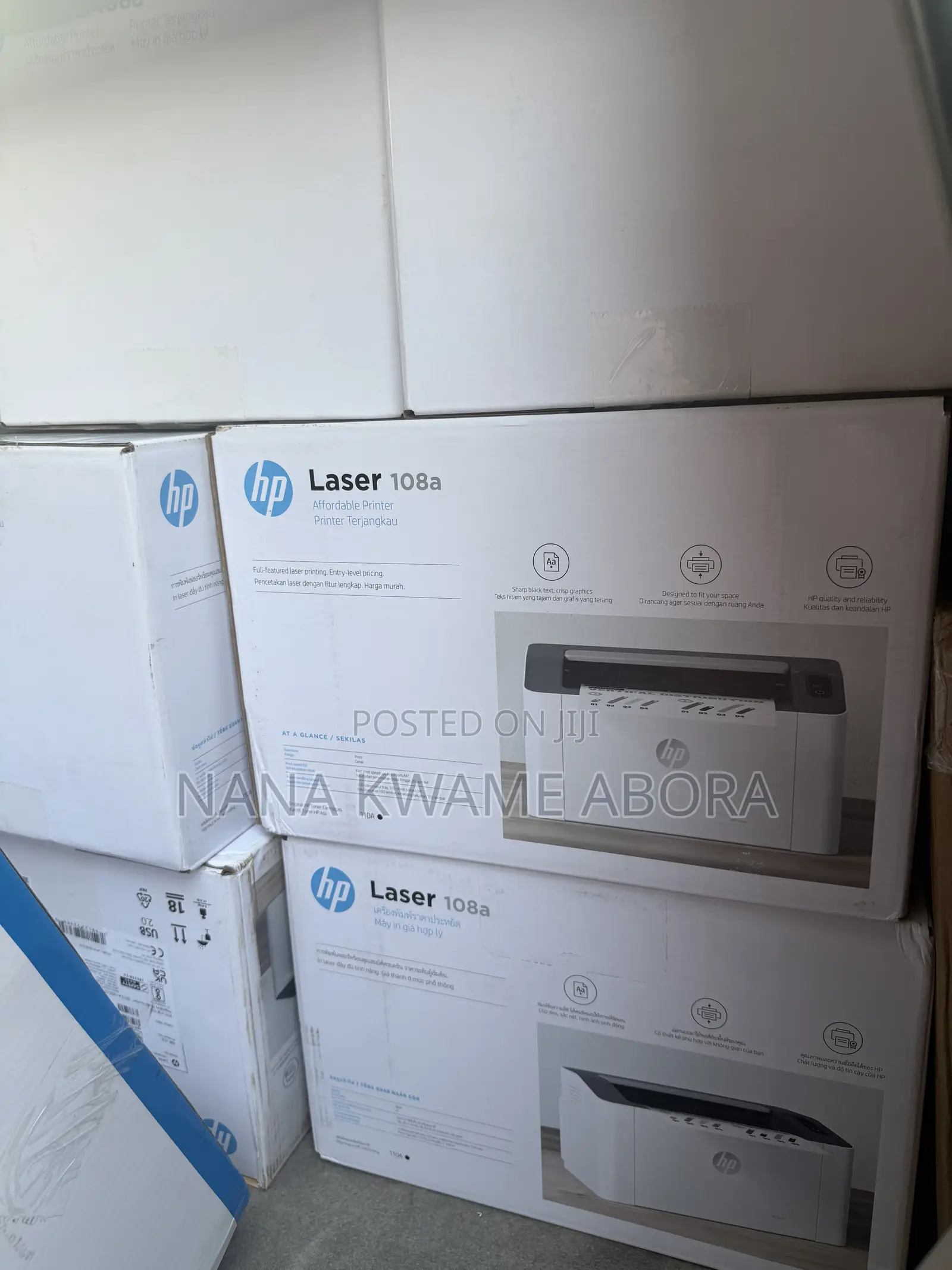 HP TONER PRINTER 108a Print in Your Office, School or Home