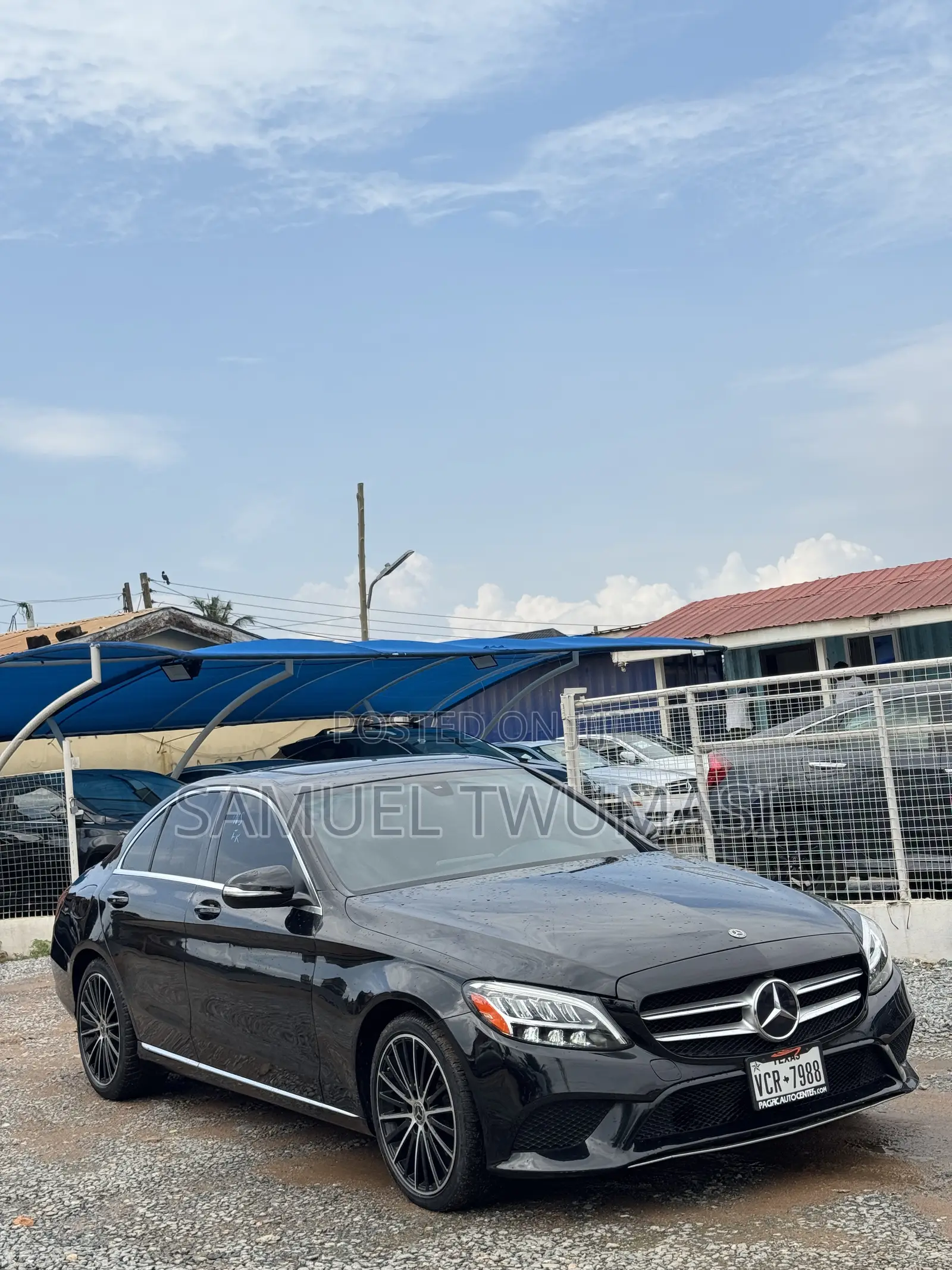 Mercedes-Benz C300 Base C300 AWD 4MATIC Sedan 2019 Black