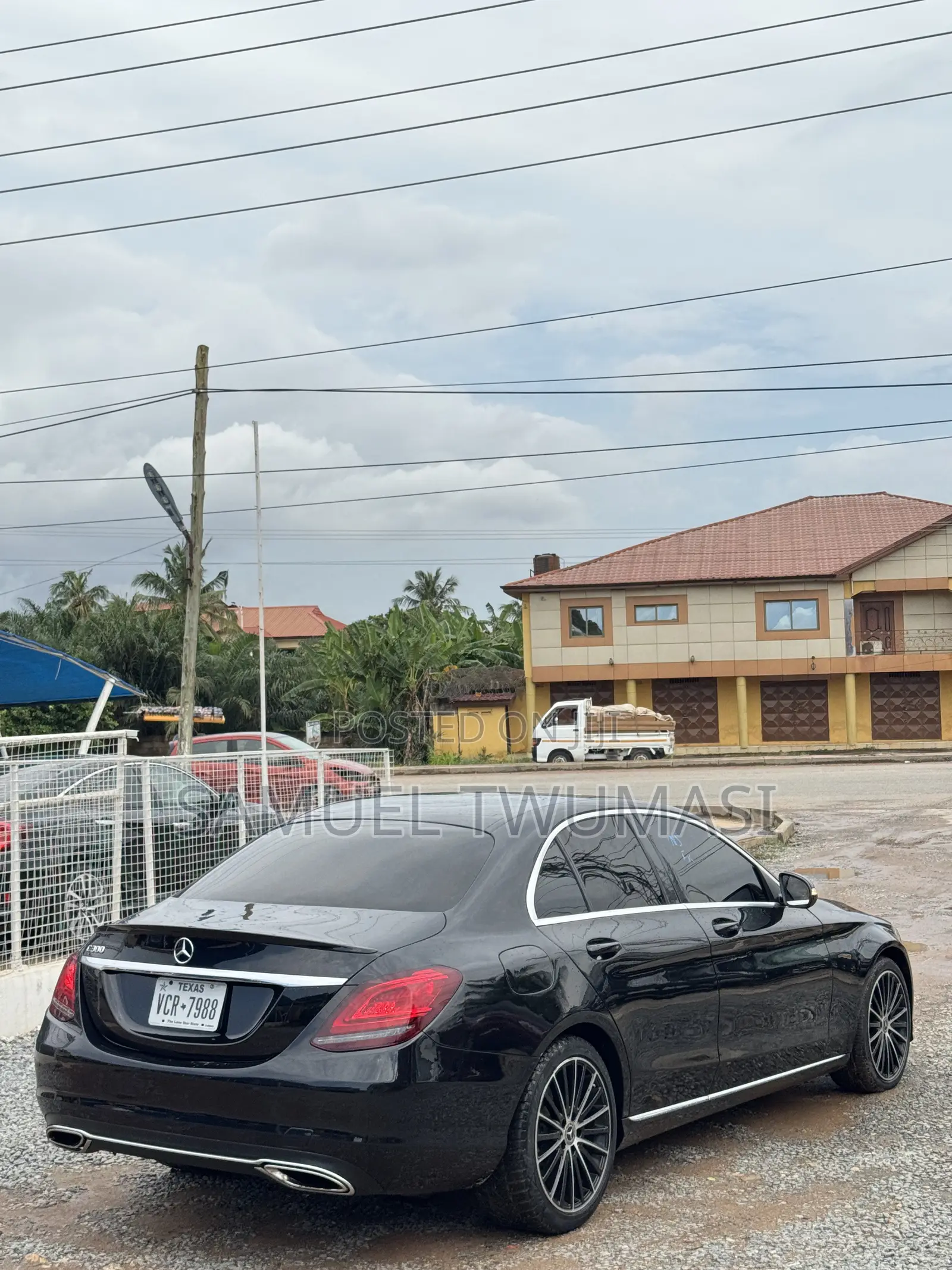 Mercedes-Benz C300 Base C300 AWD 4MATIC Sedan 2019 Black