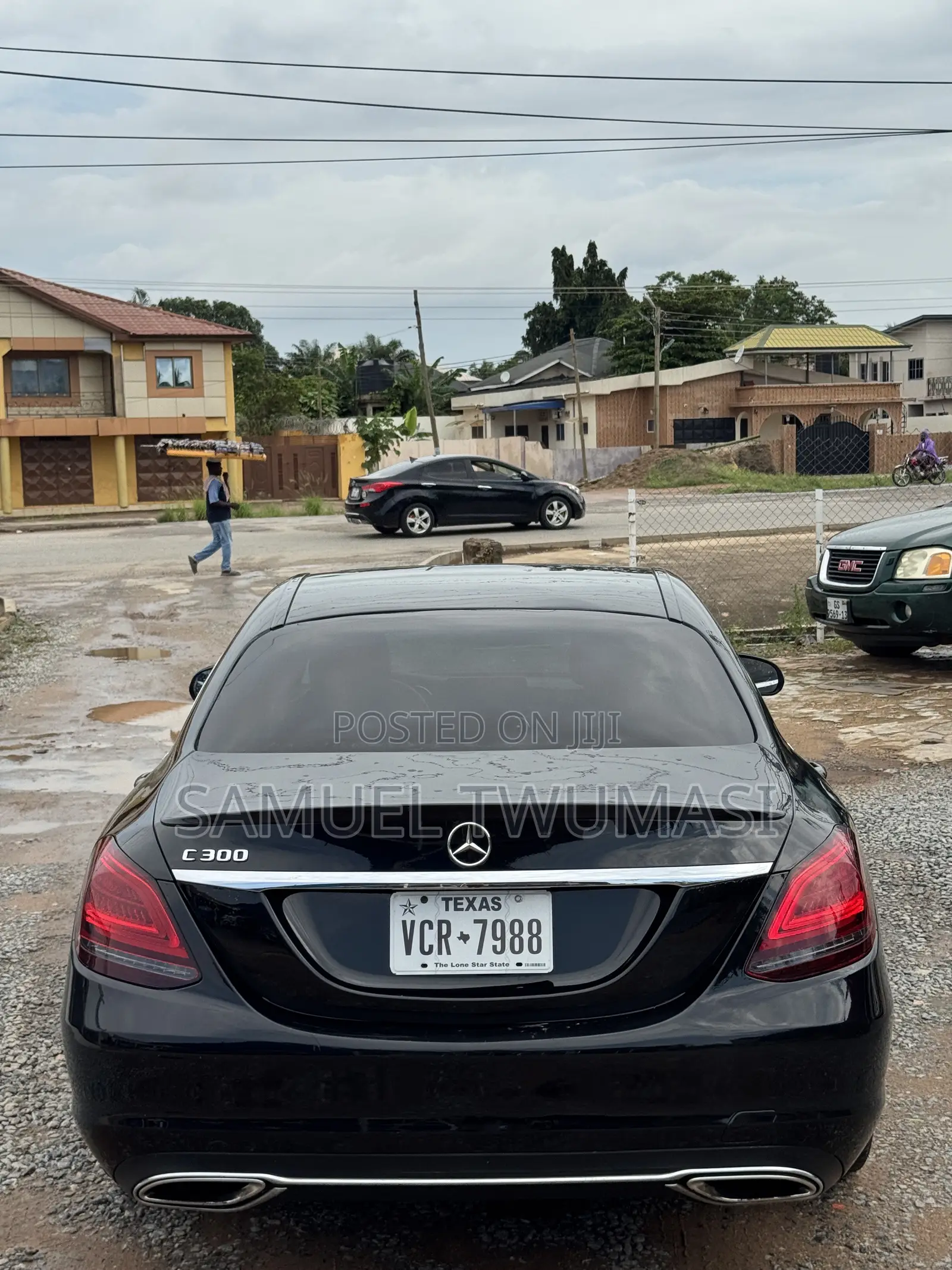 Mercedes-Benz C300 Base C300 AWD 4MATIC Sedan 2019 Black