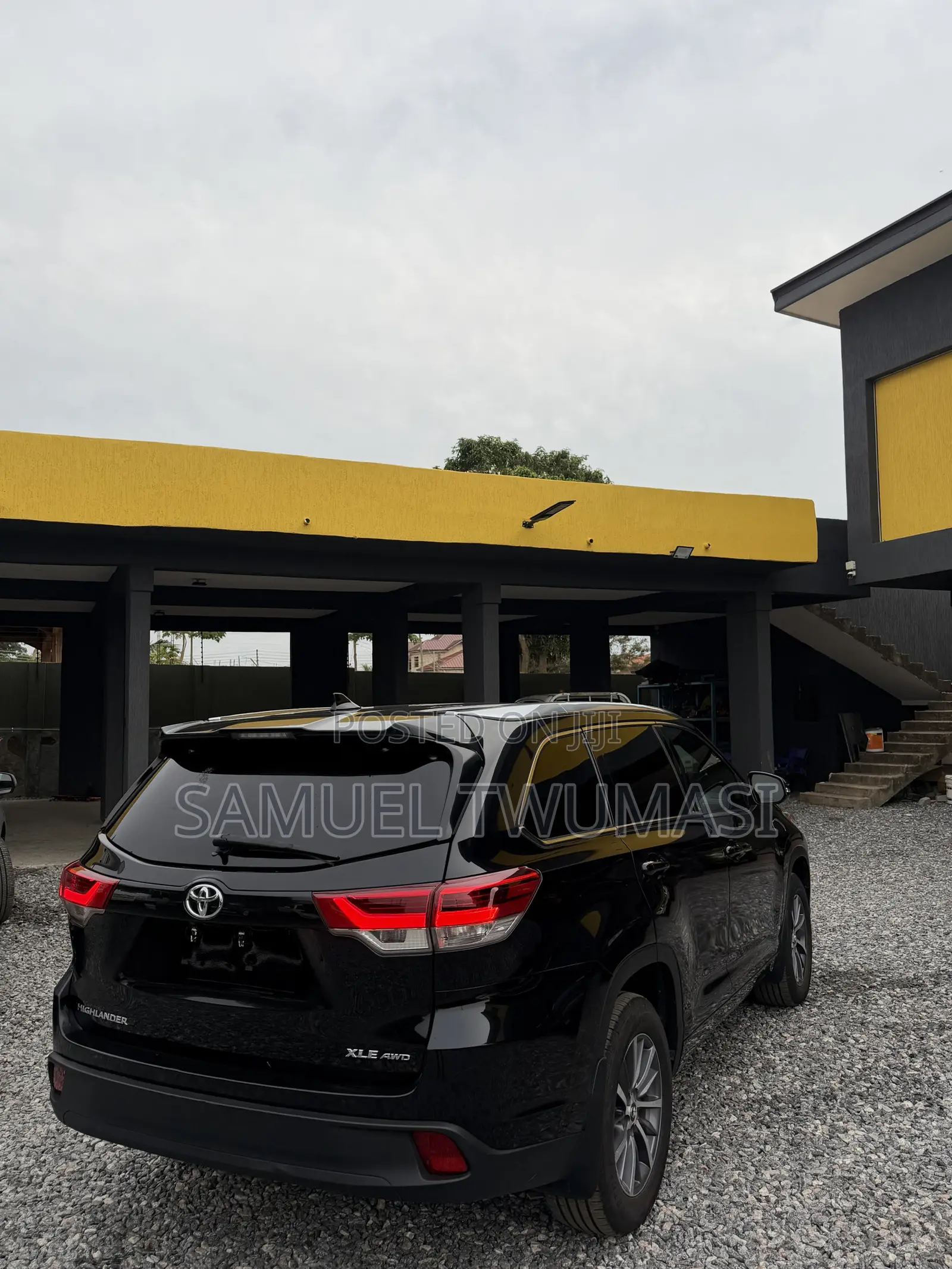 Toyota Highlander XLE 2019 Black
