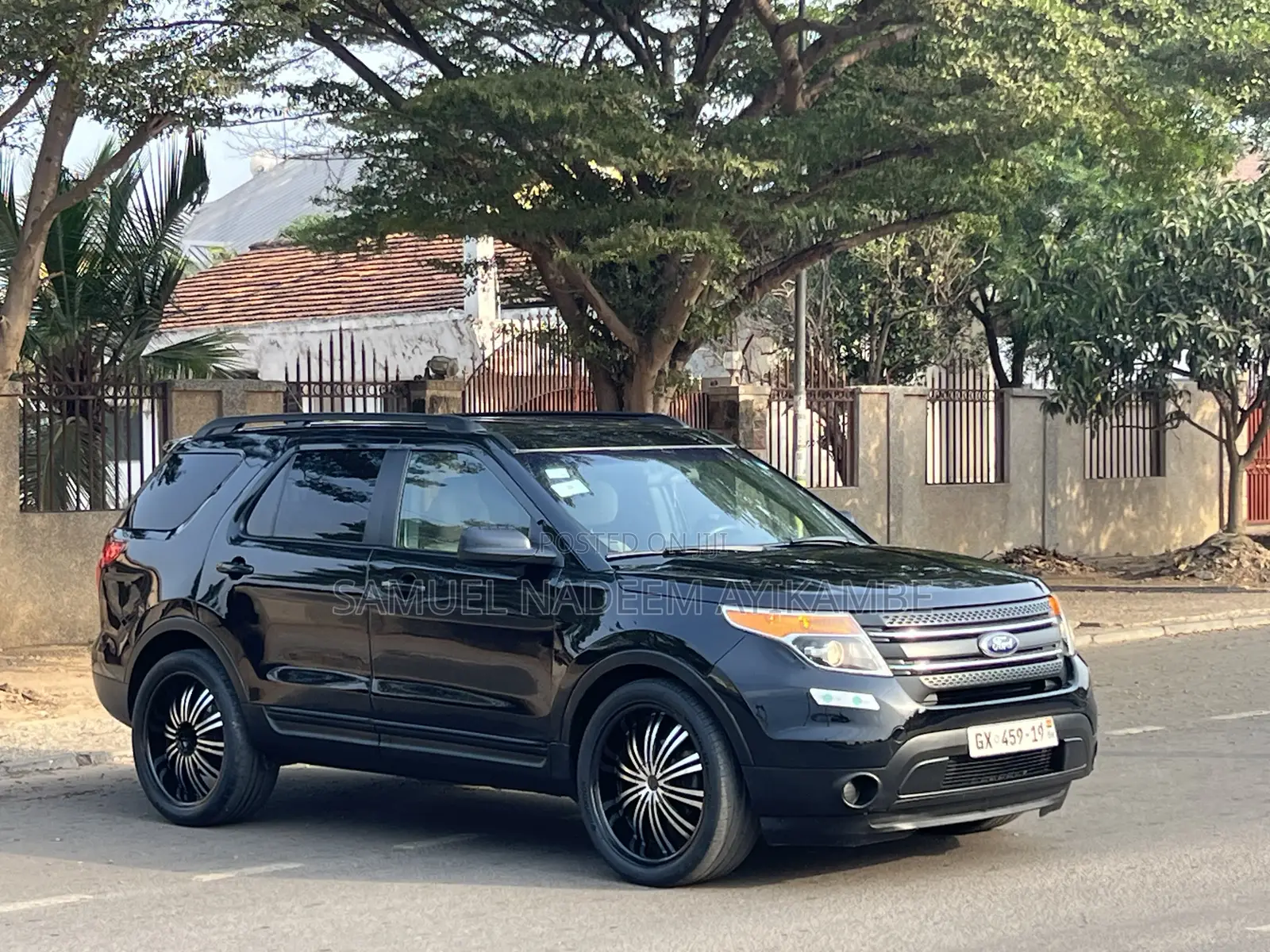 Ford Explorer XLT 4dr FWD (2.0L 4cyl 6A) 2012 Black