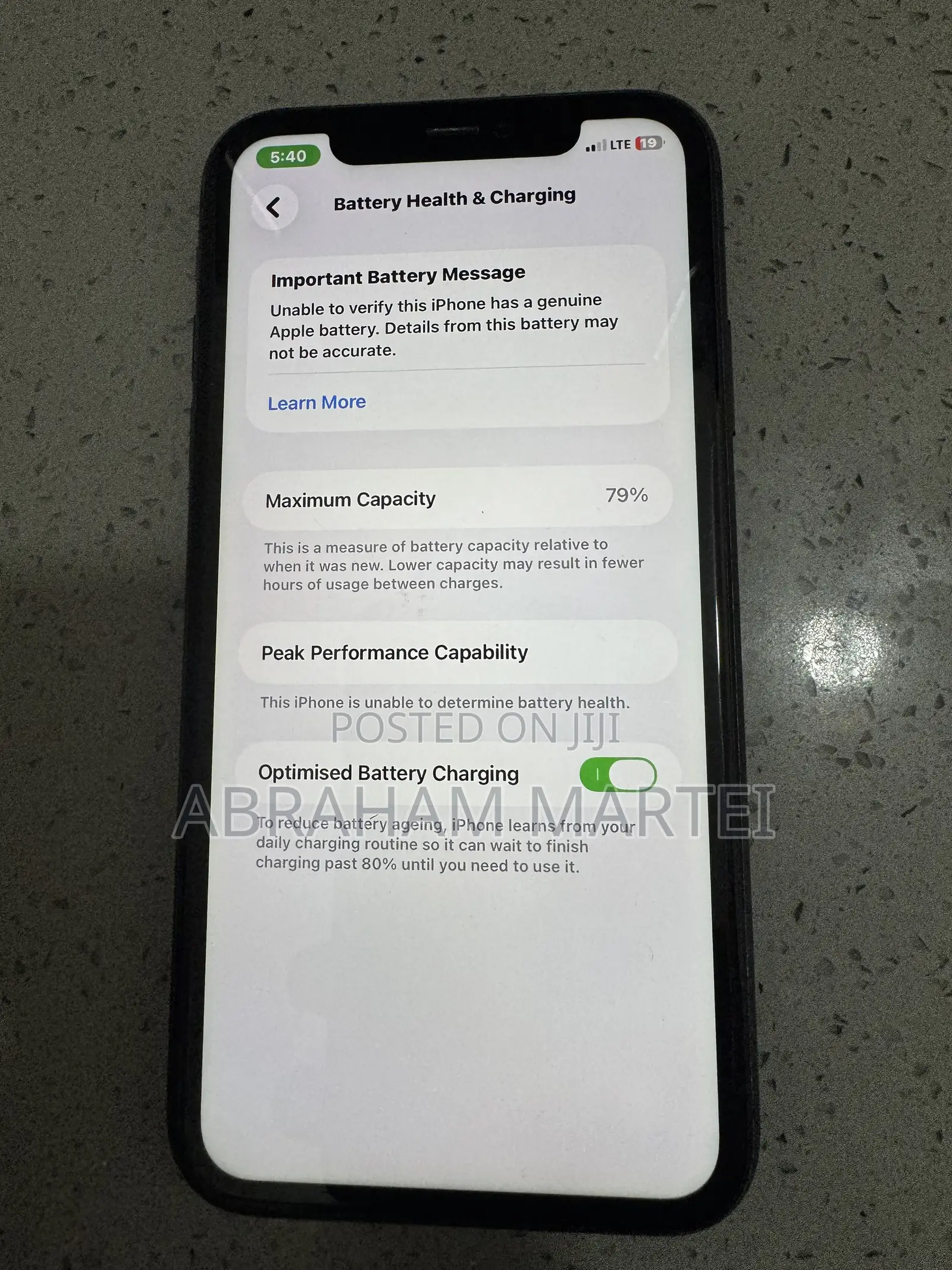 Apple iPhone 11 64 GB Black