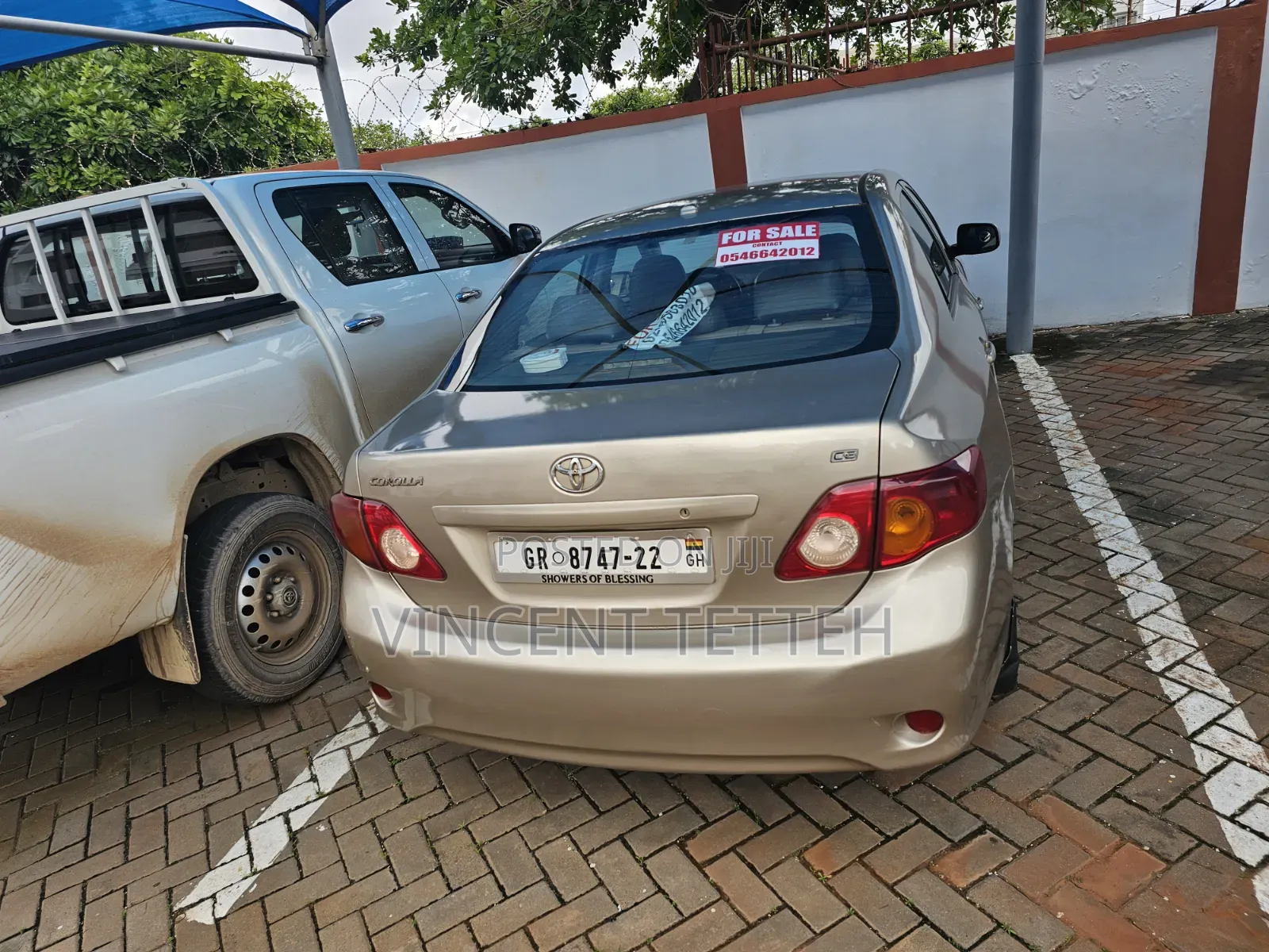 Toyota Corolla 2008 Gold