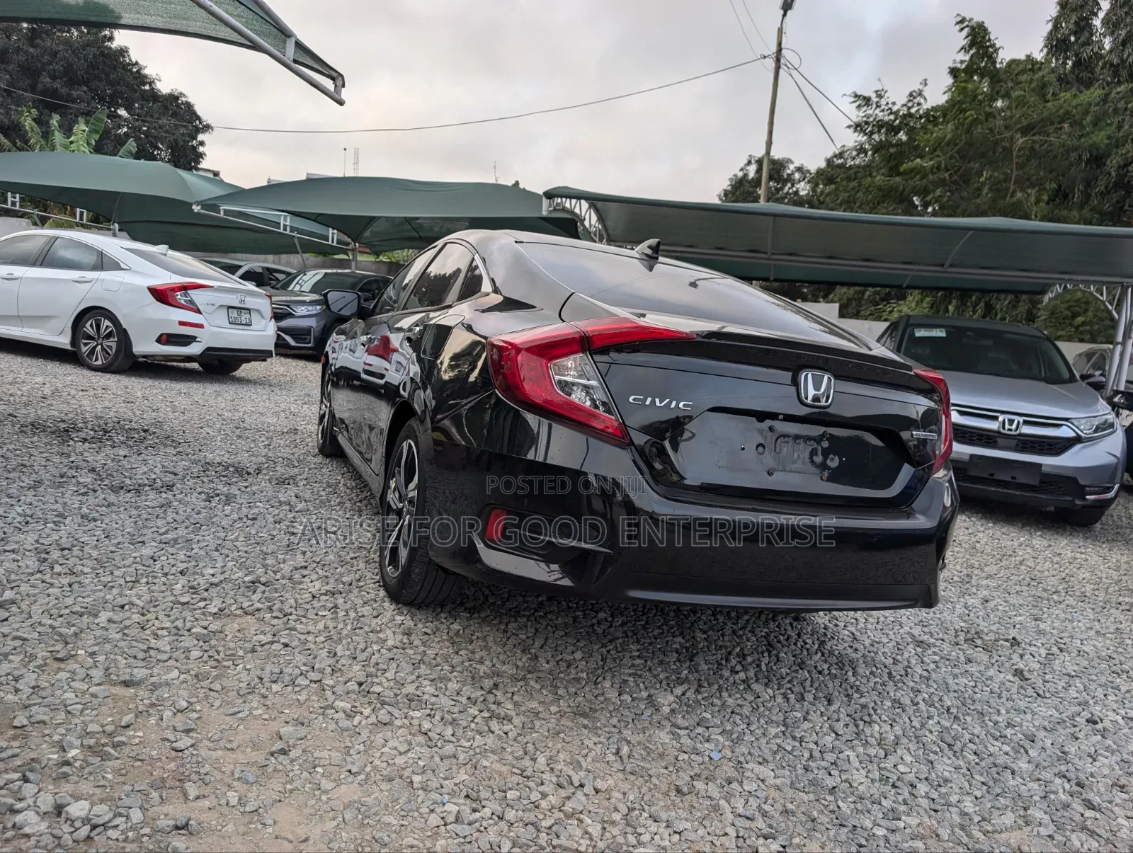 Honda Civic Touring 4dr Sedan (1.5L 4cyl) 2017 Black