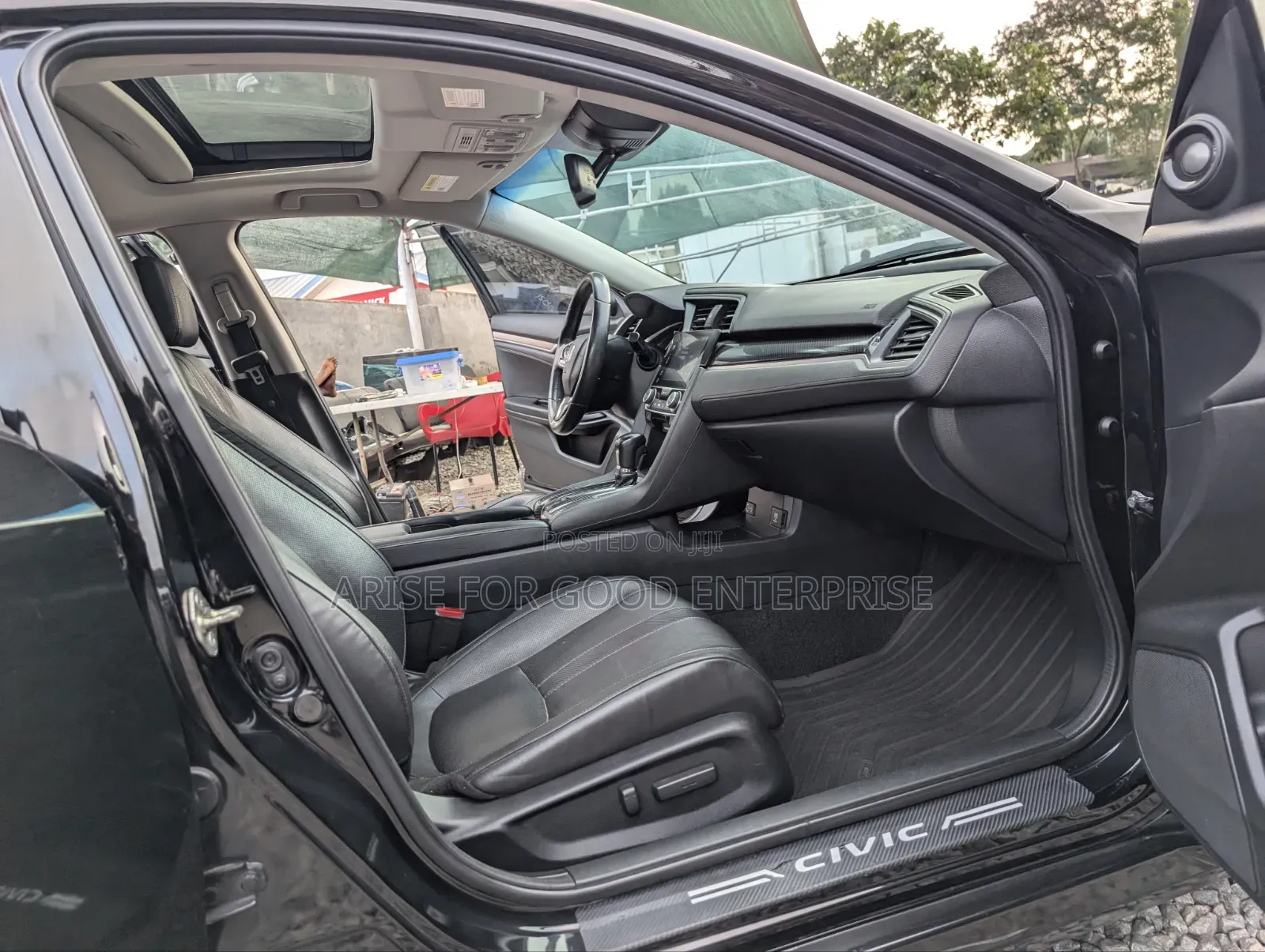 Honda Civic Touring 4dr Sedan (1.5L 4cyl) 2017 Black