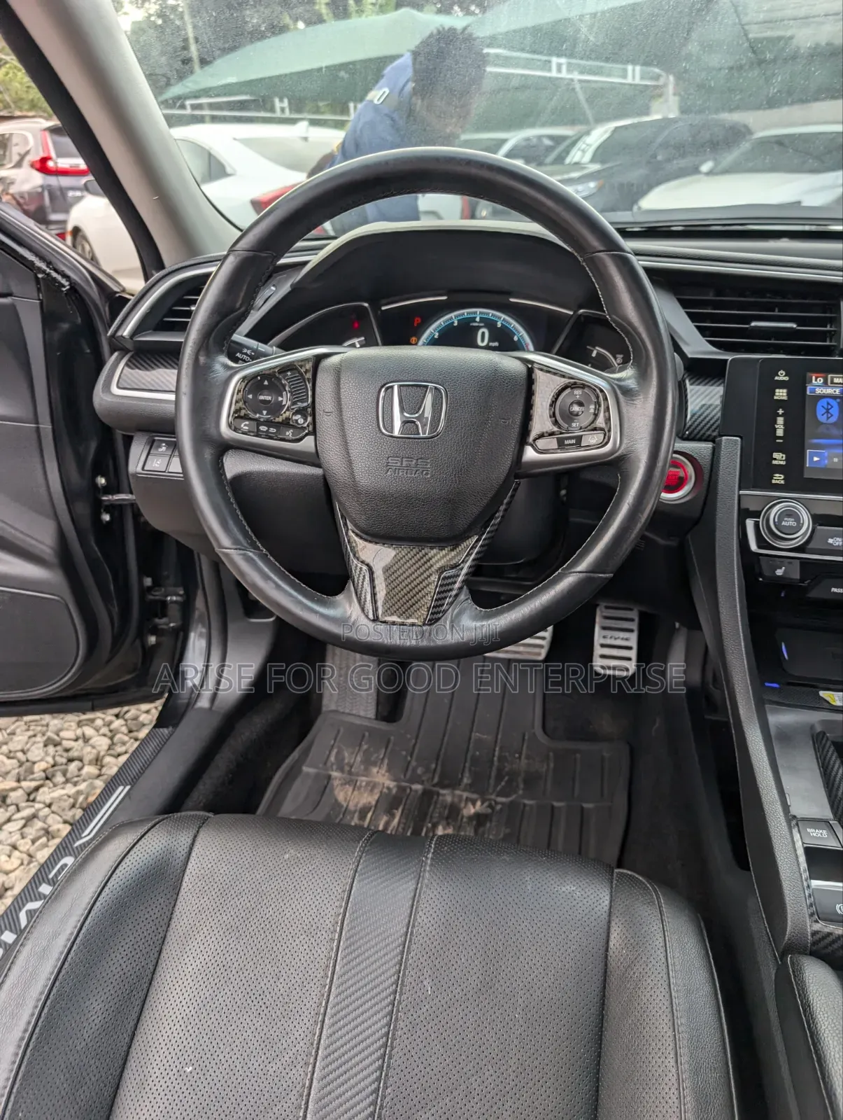 Honda Civic Touring 4dr Sedan (1.5L 4cyl) 2017 Black