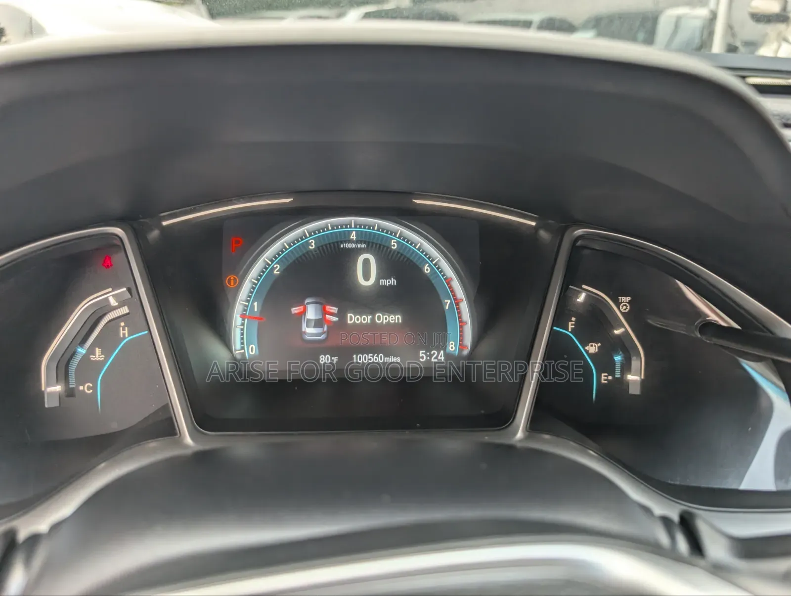 Honda Civic Touring 4dr Sedan (1.5L 4cyl) 2017 Black