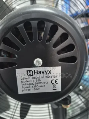 Havyx 26-Inch Industrial Stand Fan (Model: FS-650)