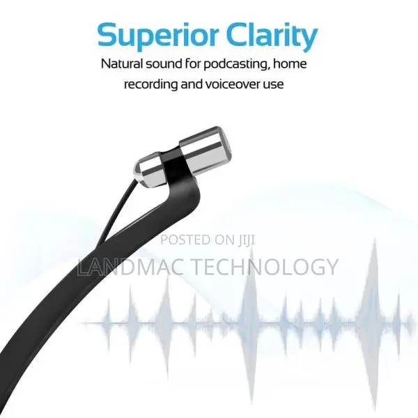Promate Digital Desktop Microphone With Lavalier Clip