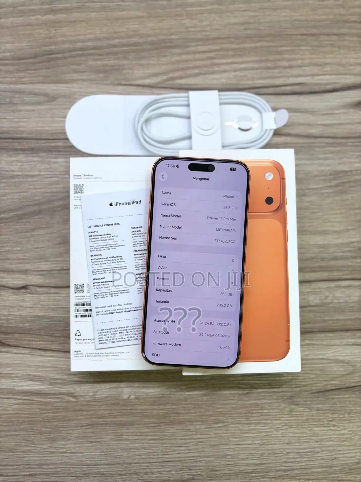 Apple iPhone 17 Pro Max 512 GB Orange