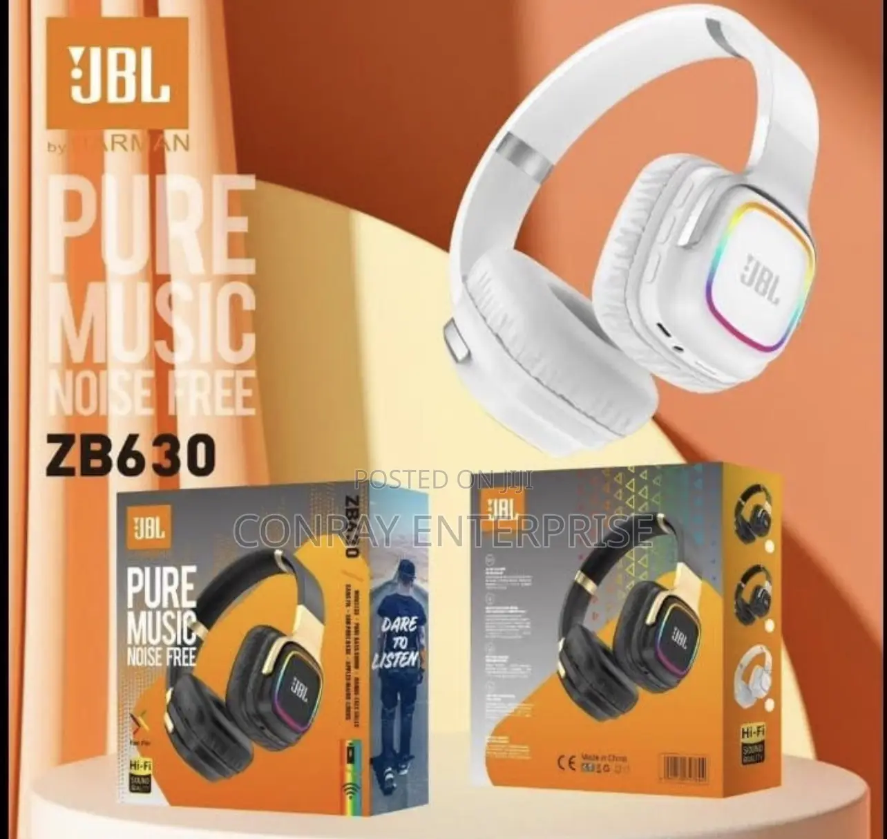 JBL Wireless Headphones (ZB-630)