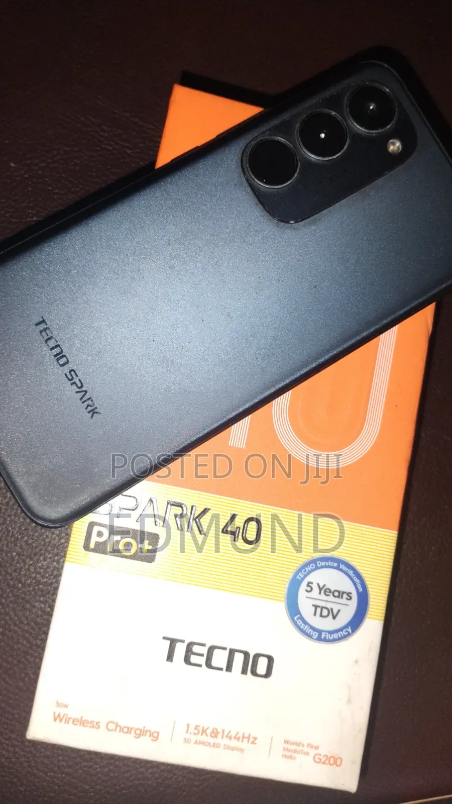 Tecno Spark 40 Pro+ 256 GB Black