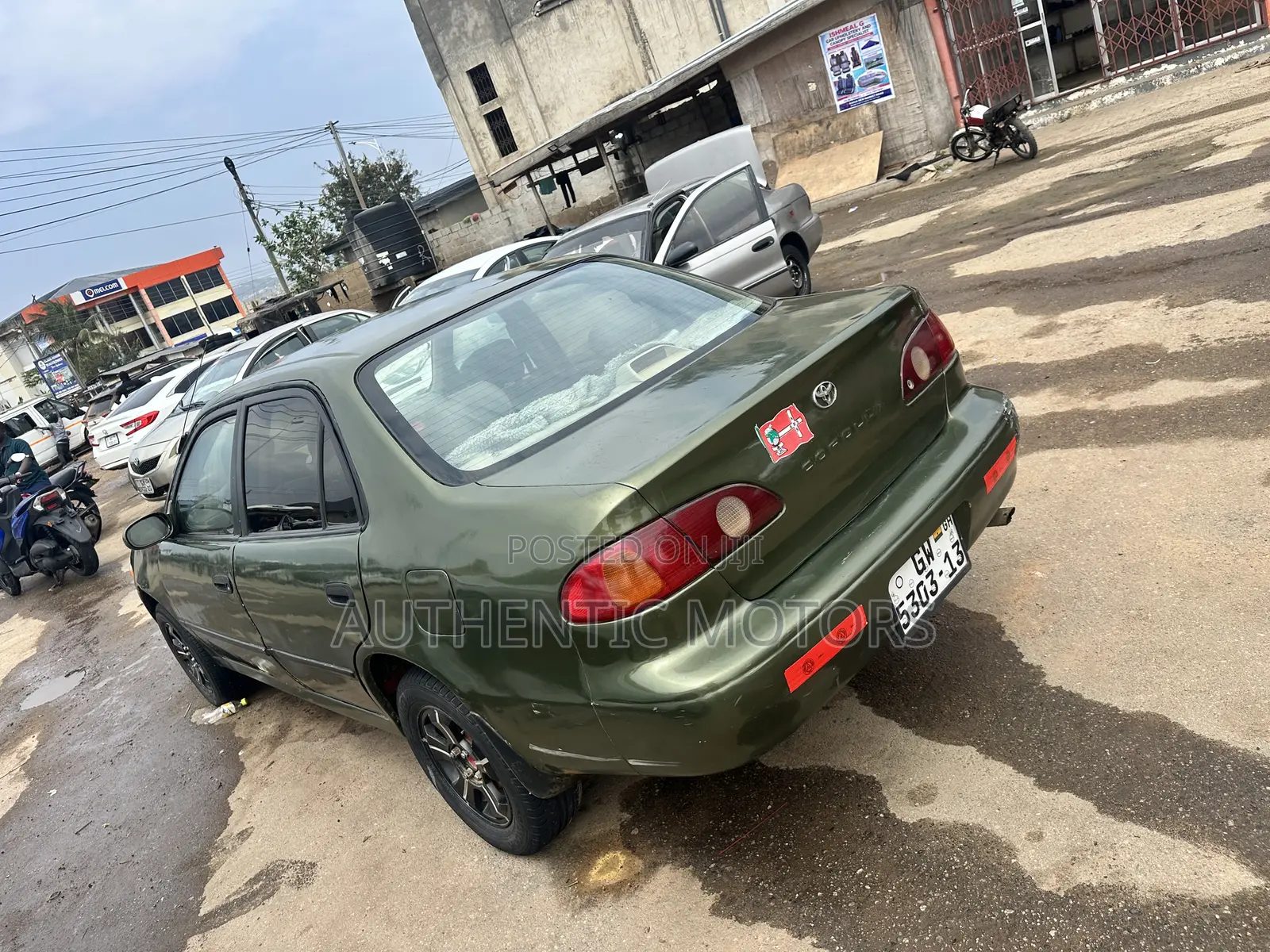 Toyota Corolla 2002 Green