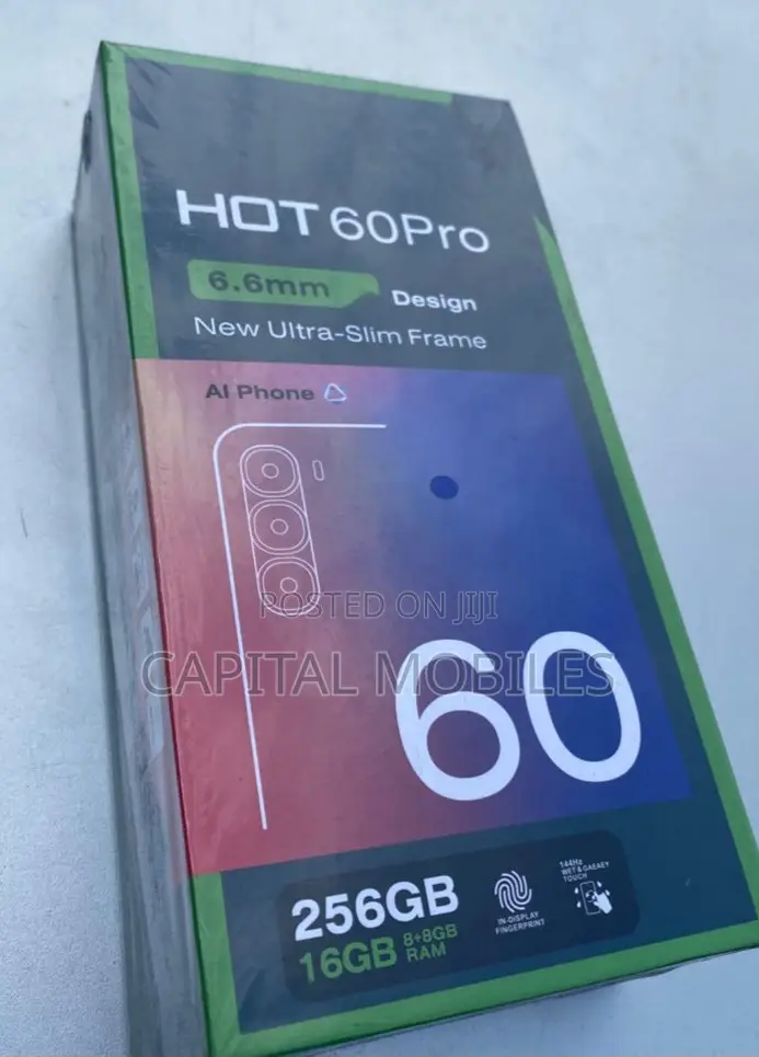 New Infinix Hot 60 Pro+ 256 GB Blue