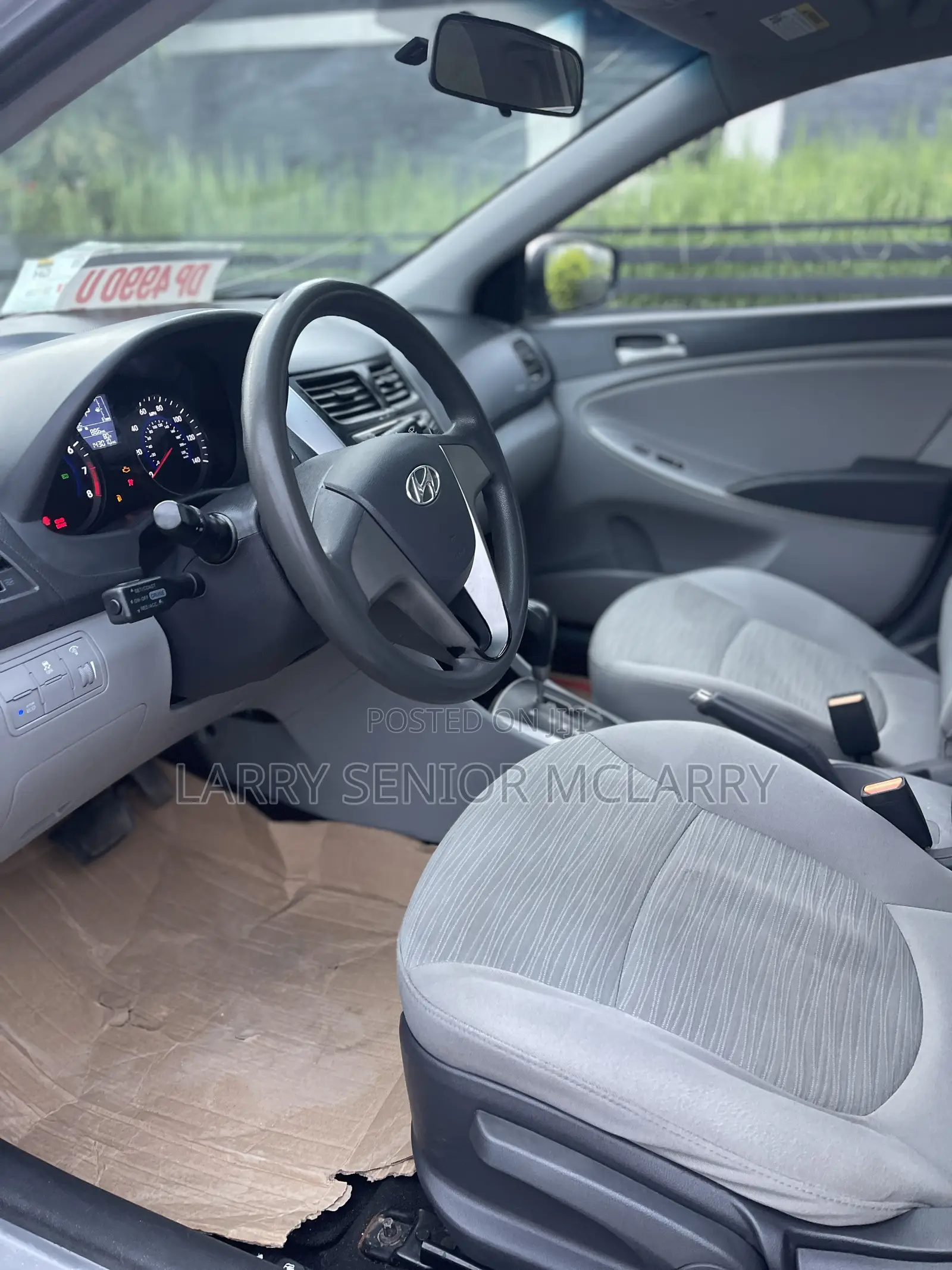 Hyundai Accent GLS 4dr Sedan (1.6L 4cyl 6M) 2015 Silver