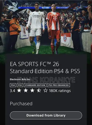 PlayStation 5 Purchased License Games Account for Sale