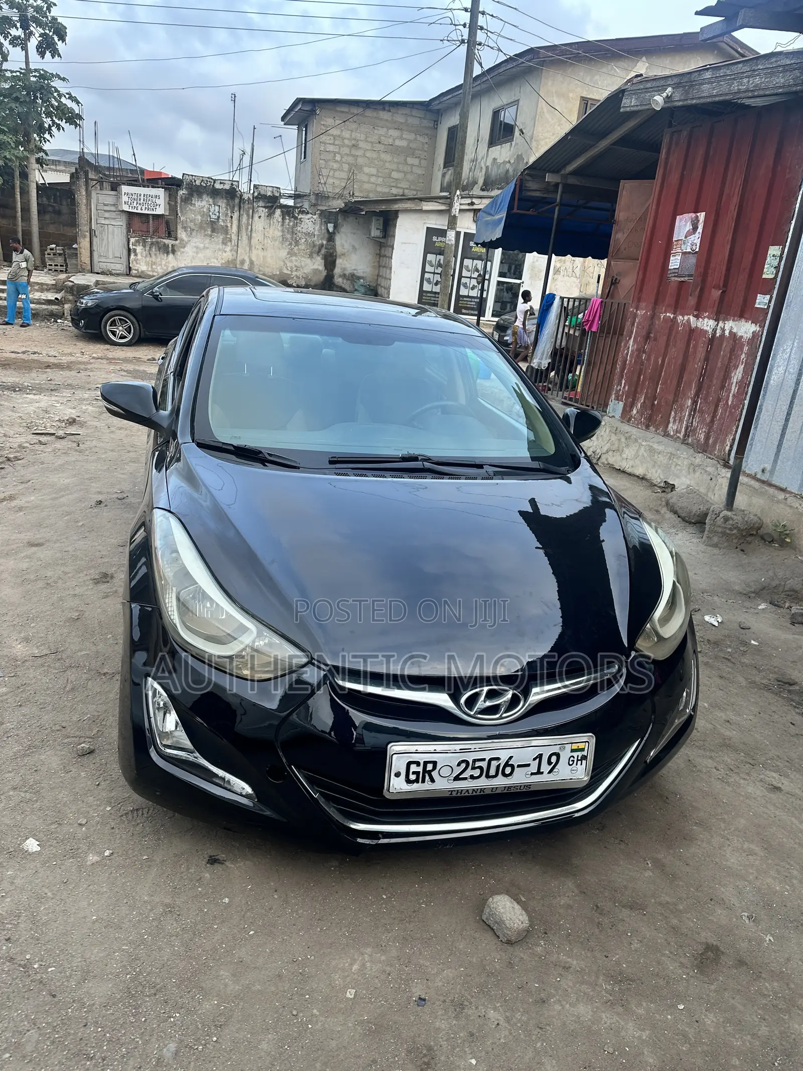 Hyundai Elantra Limited Sedan FWD (1.8L 4cyl 6A) 2013 Black