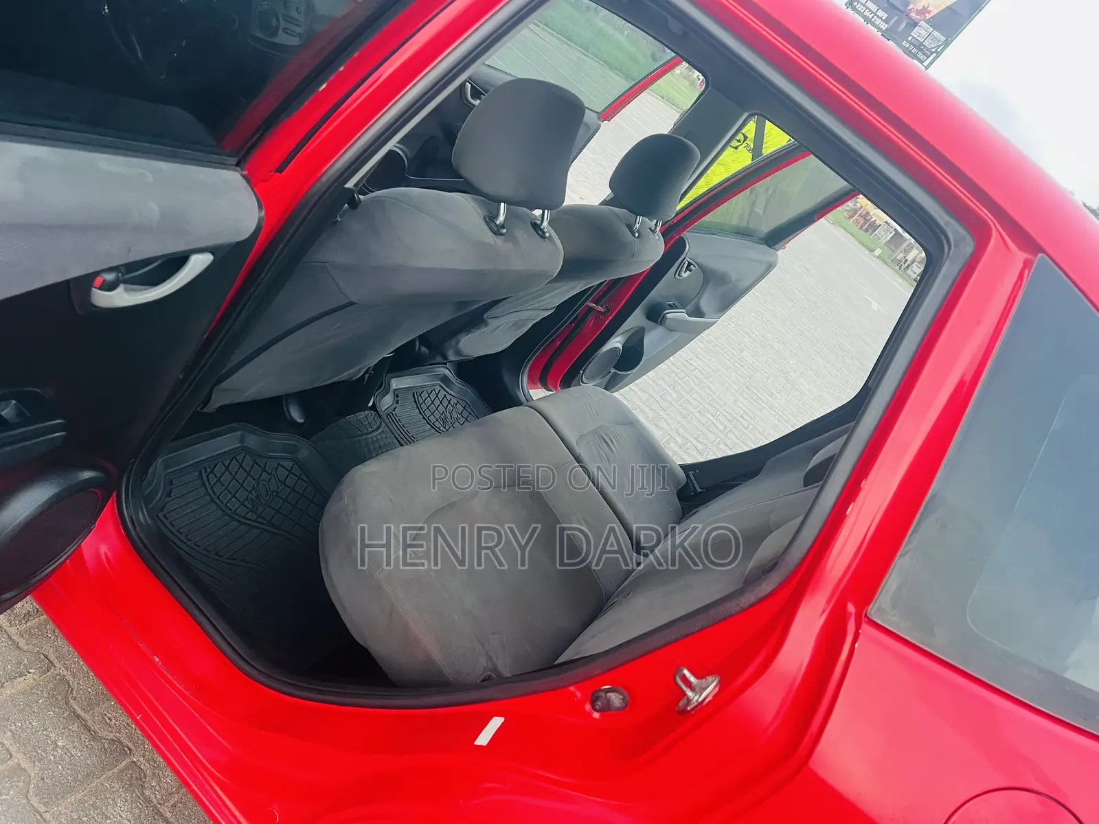 Honda Fit 2012 Red
