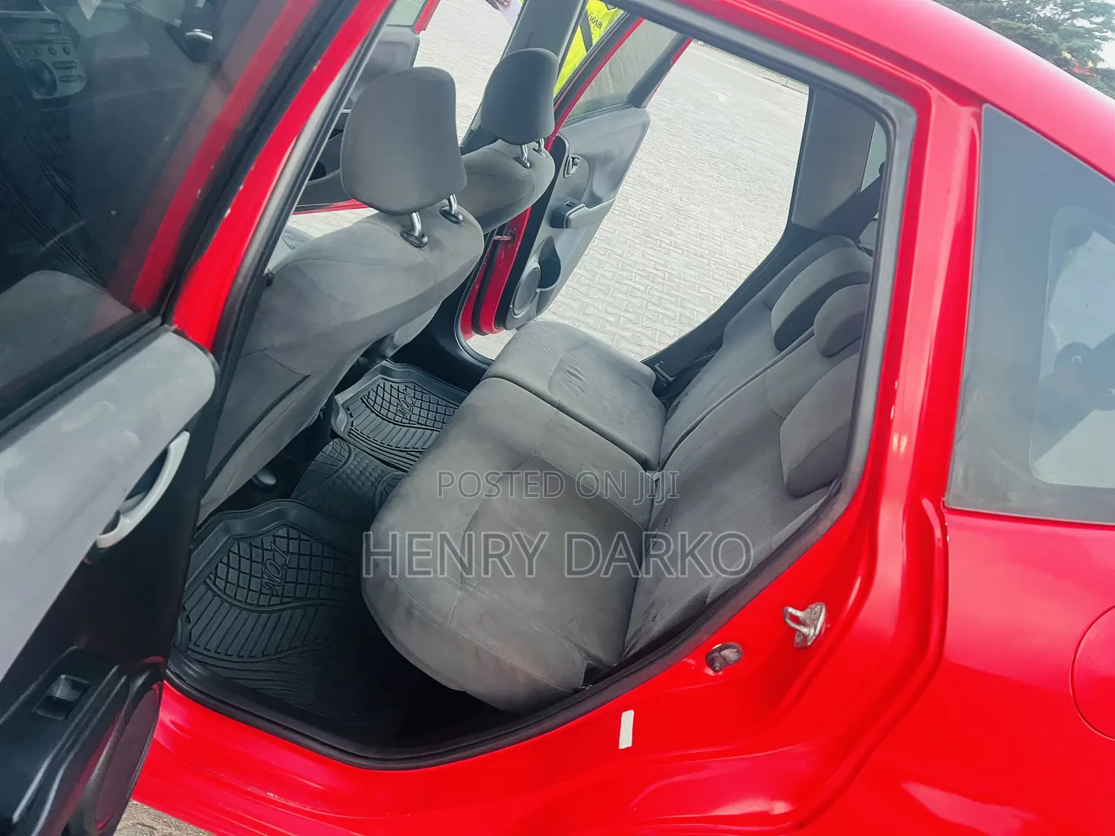 Honda Fit 2012 Red