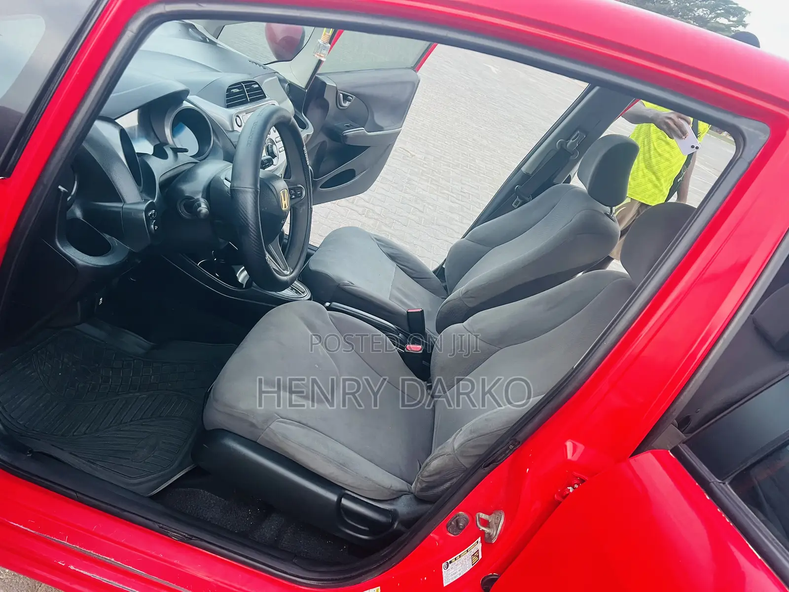 Honda Fit 2012 Red