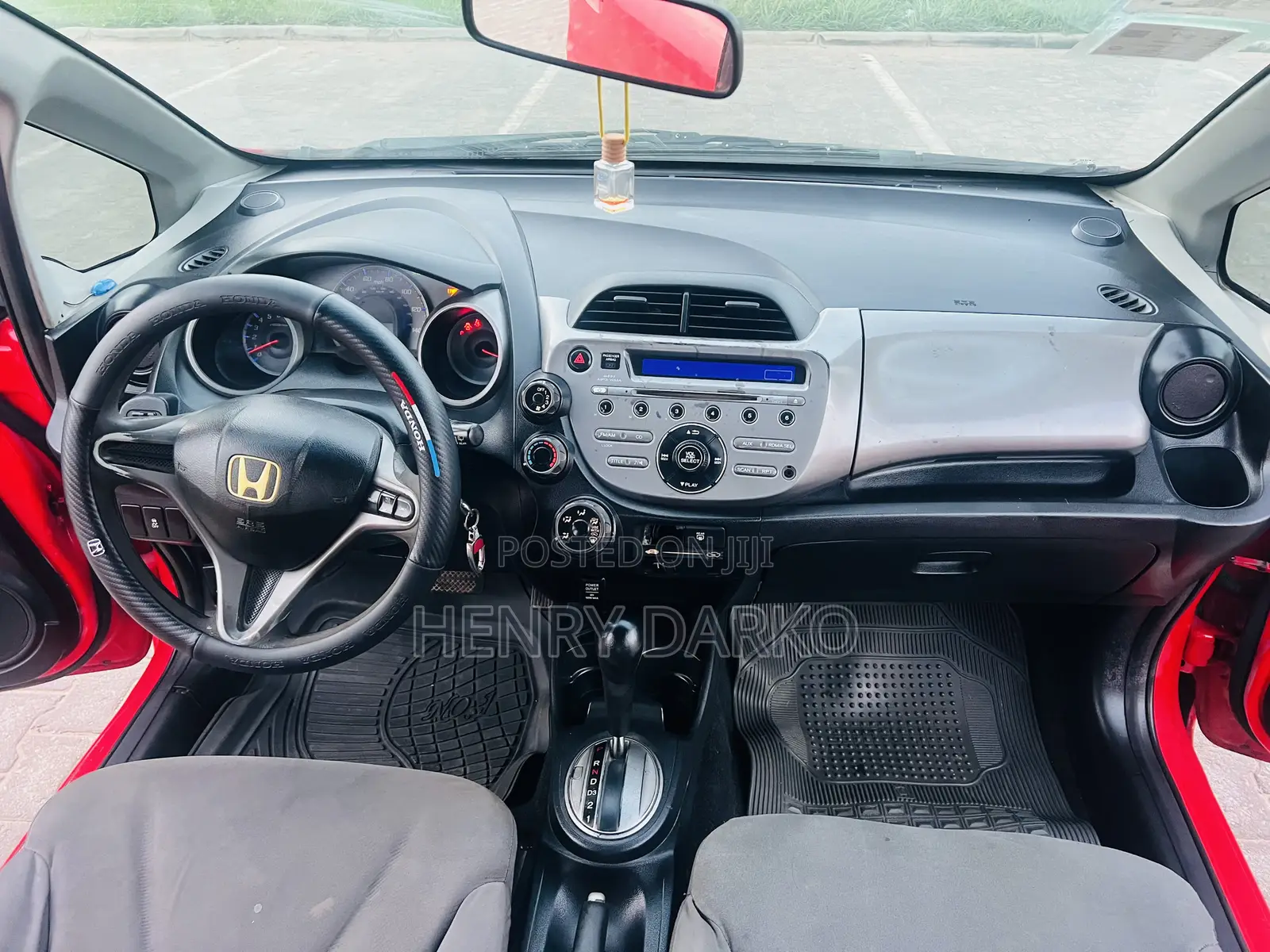 Honda Fit 2012 Red