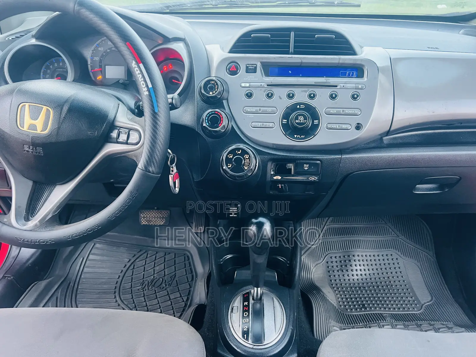 Honda Fit 2012 Red