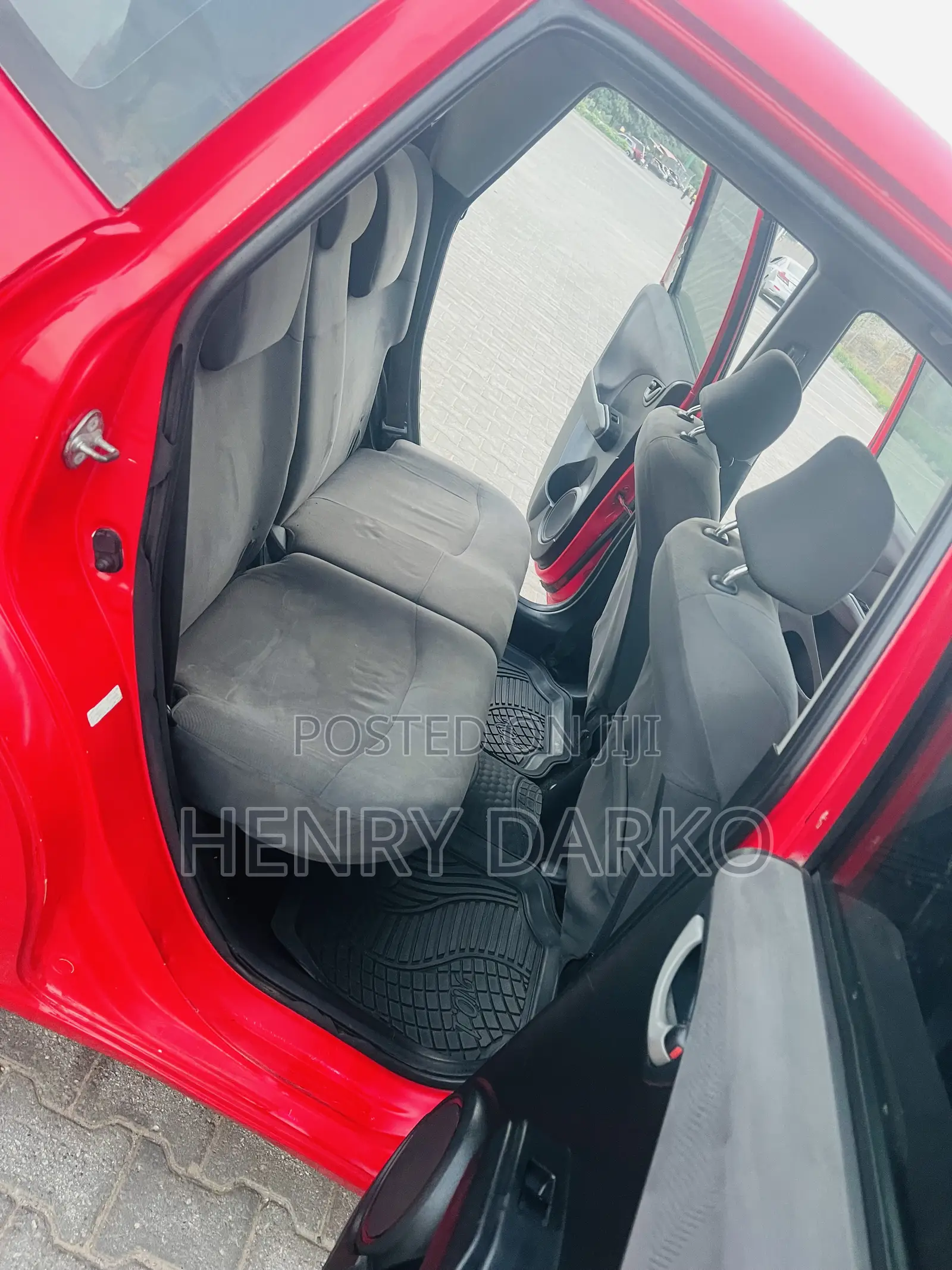 Honda Fit 2012 Red
