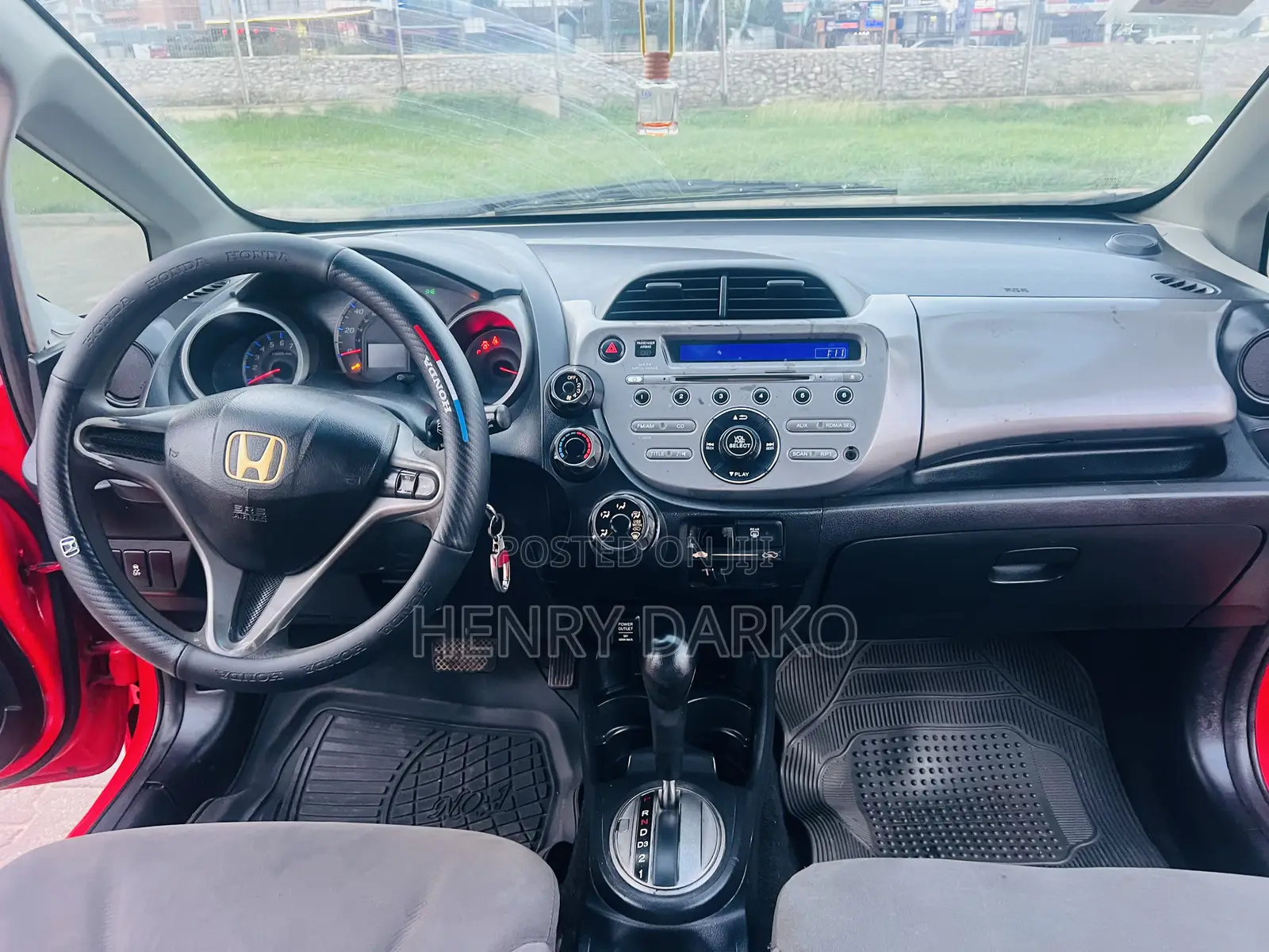 Honda Fit 2012 Red