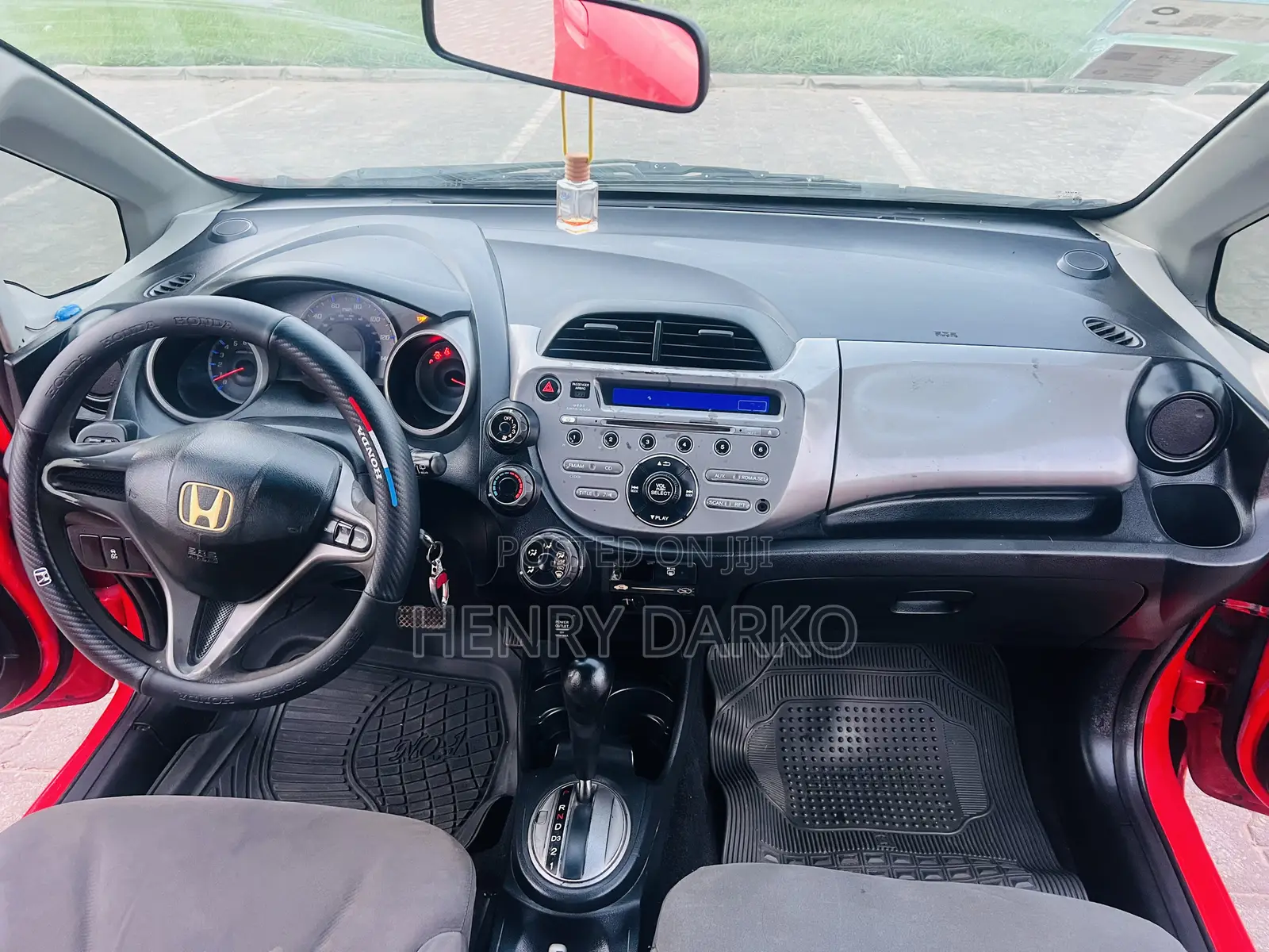 Honda Fit 2012 Red