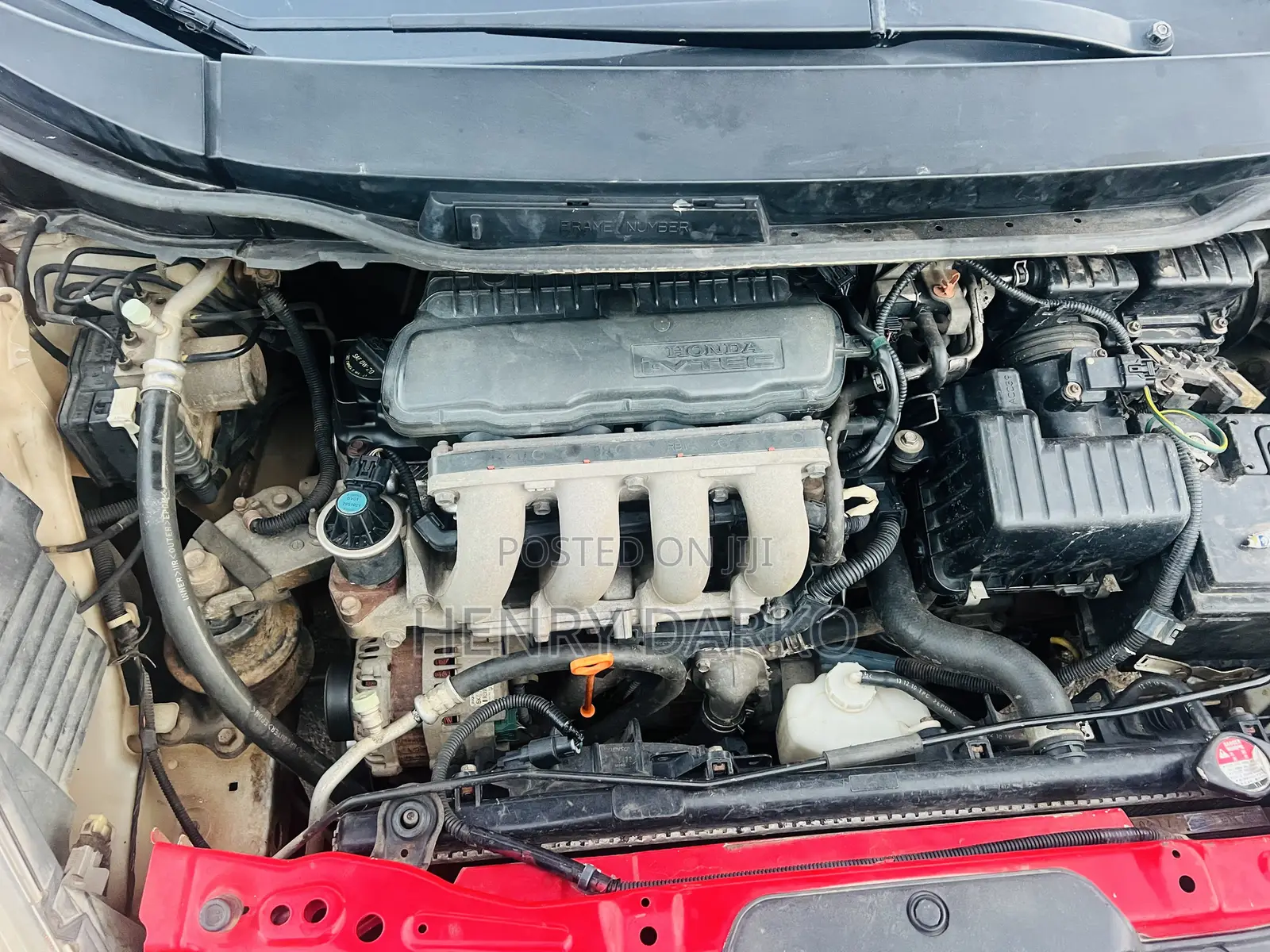 Honda Fit 2012 Red