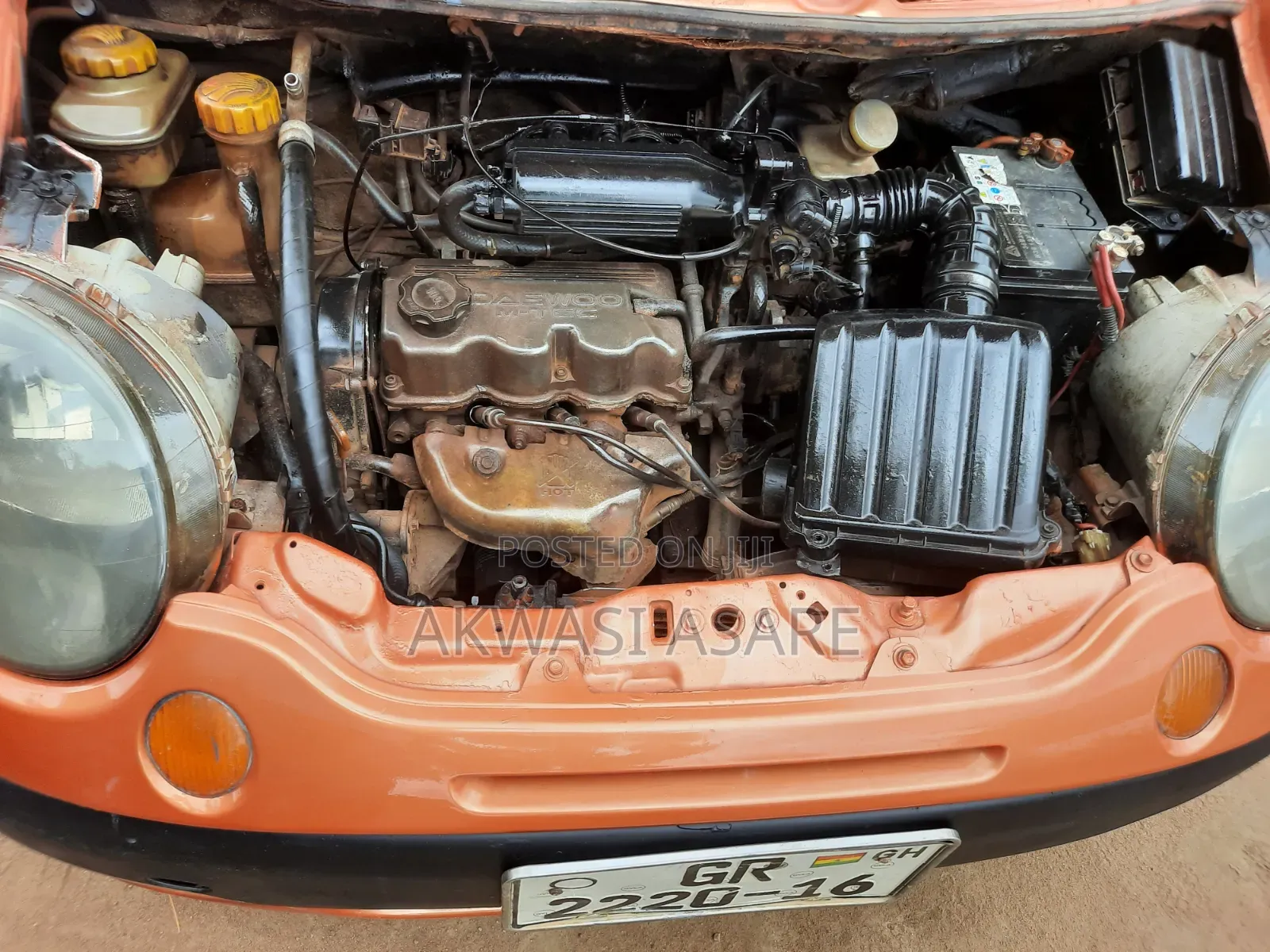 Daewoo Matiz 2008 Orange