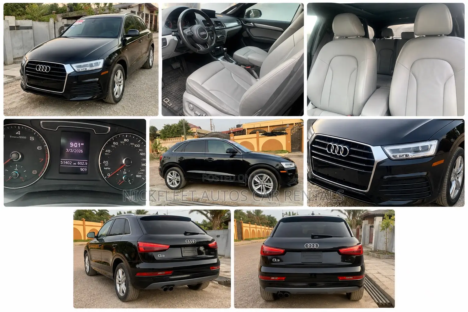 Audi Q3 2.0 TDI 150hp 2018 Black