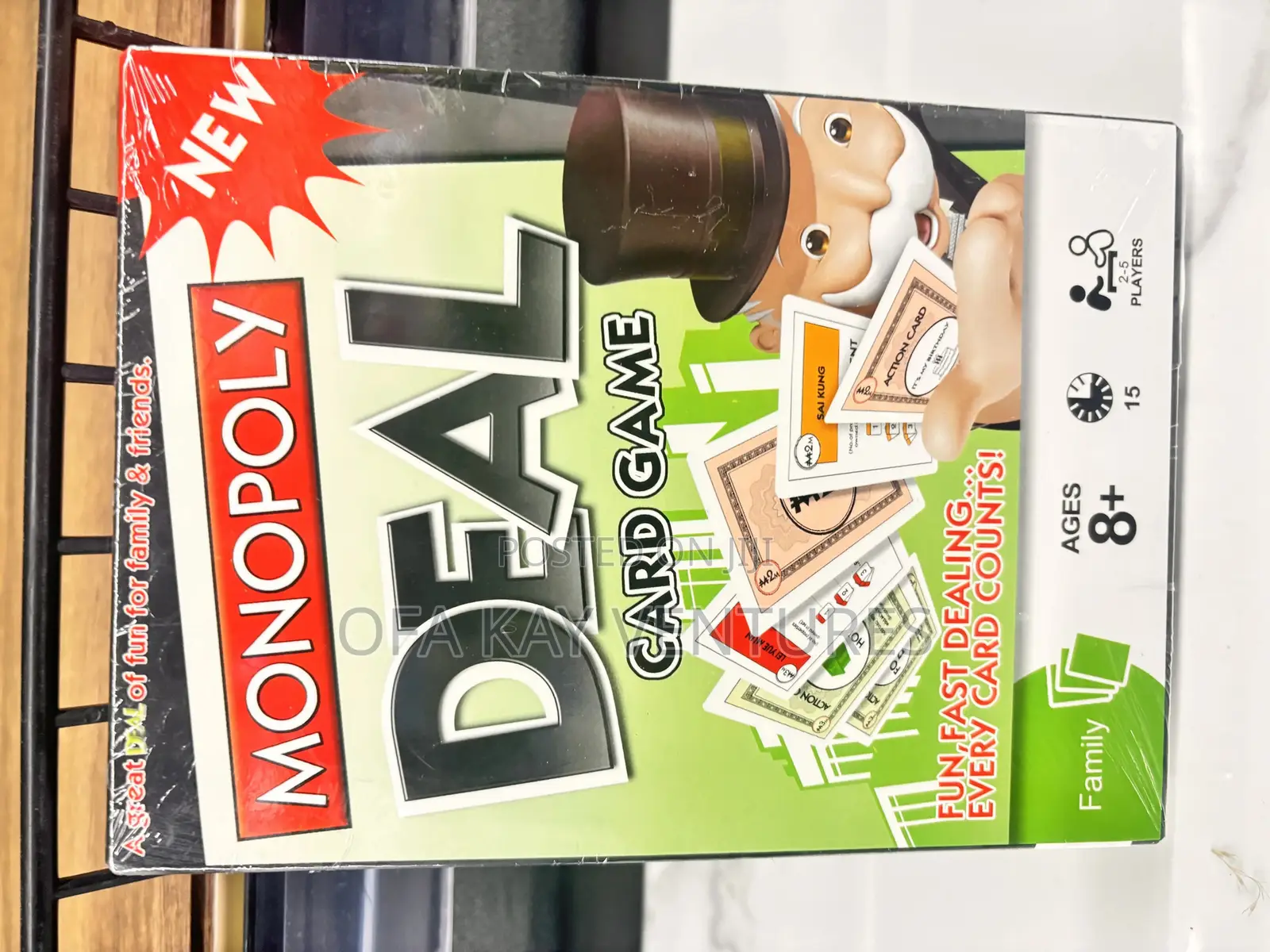New Monopoly Deal Card Game