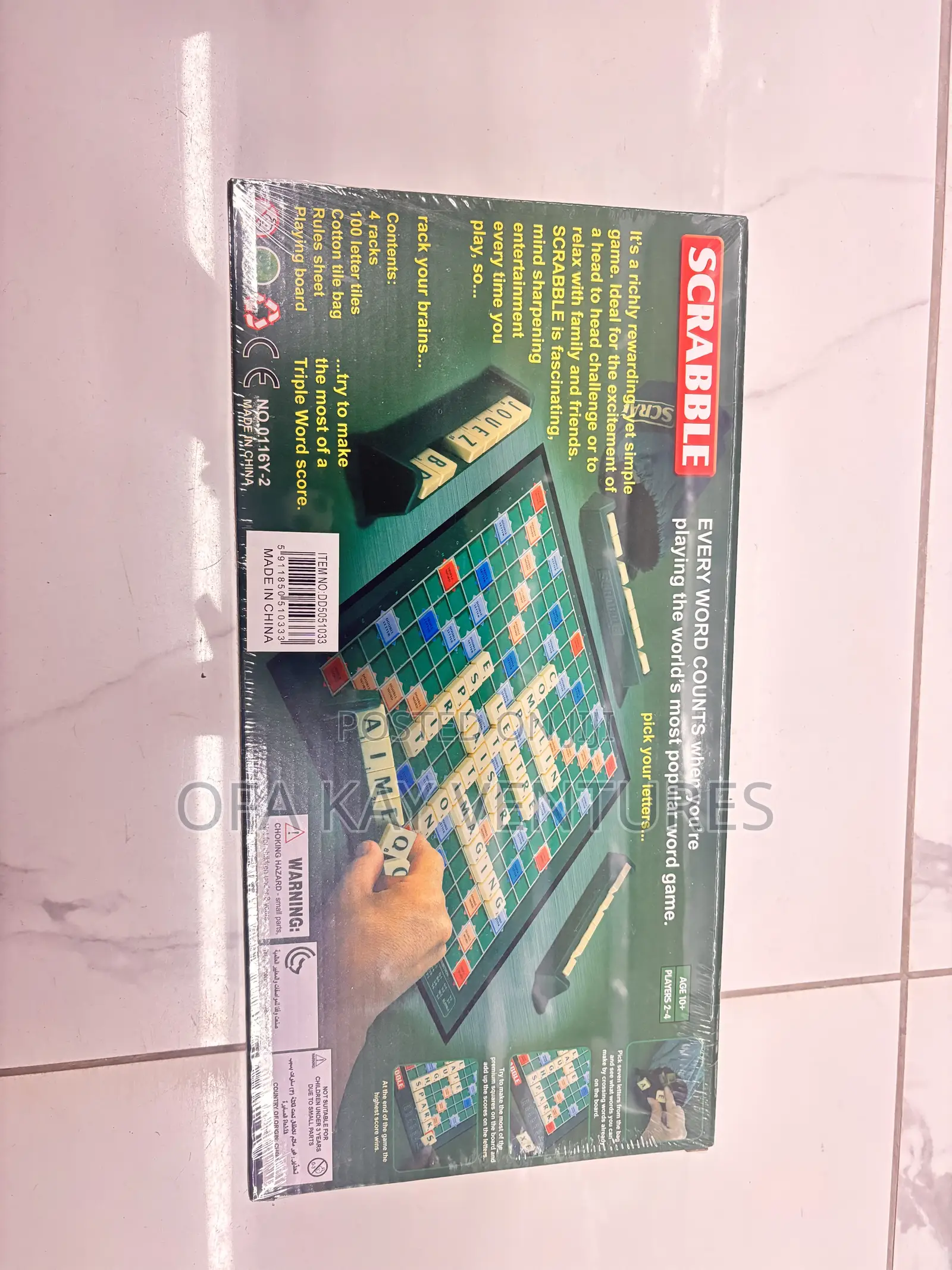 Mini Scrabble Board Game
