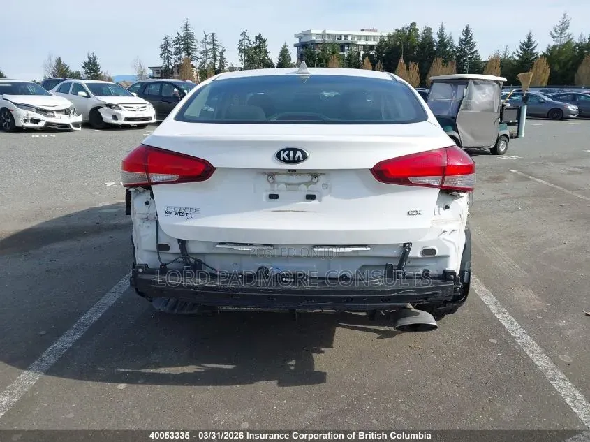 Kia Forte EX Sedan 2017 White
