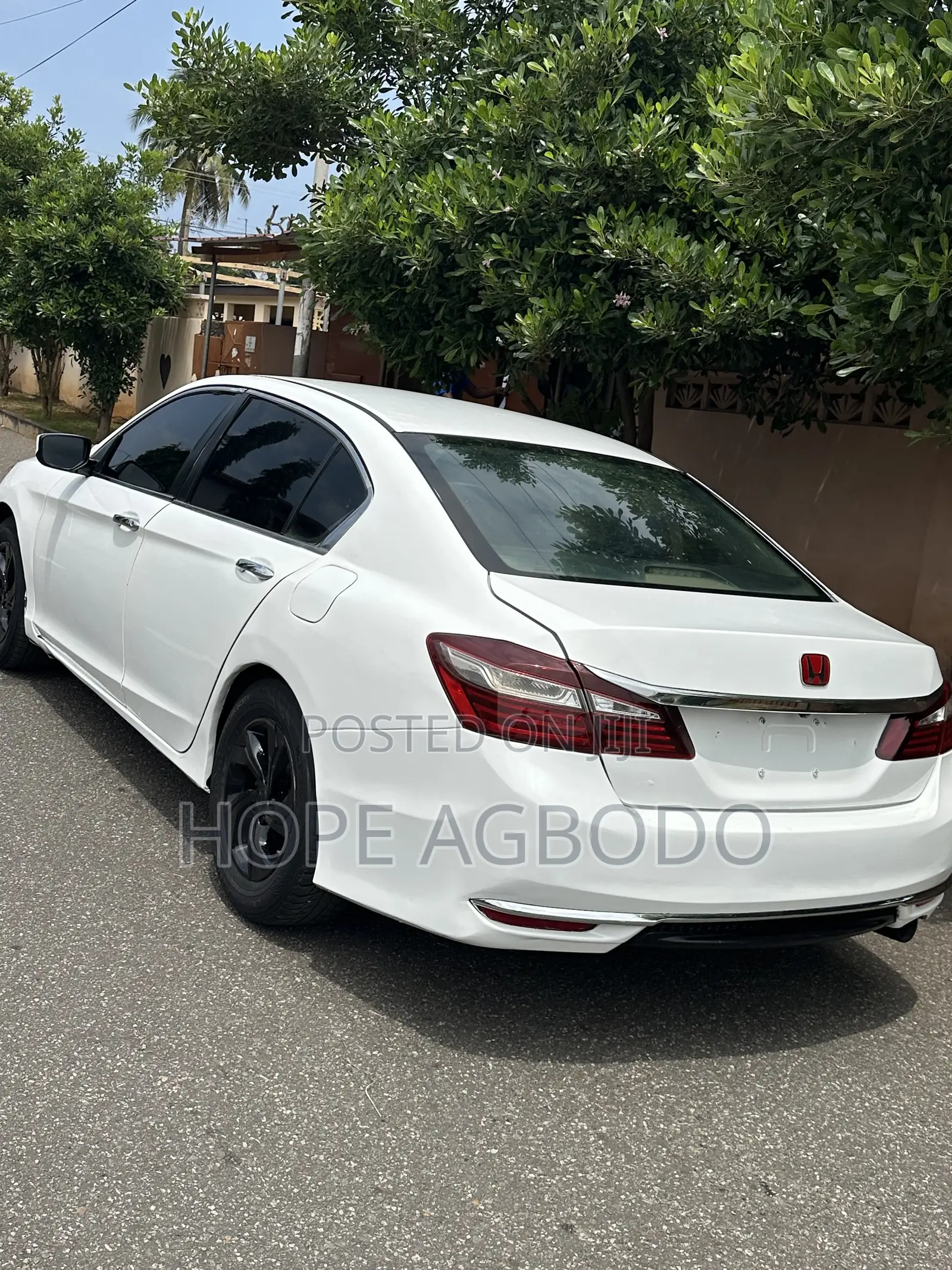 Honda Accord EX 4dr Sedan FWD (2.4L 4cyl 2A) 2017 White