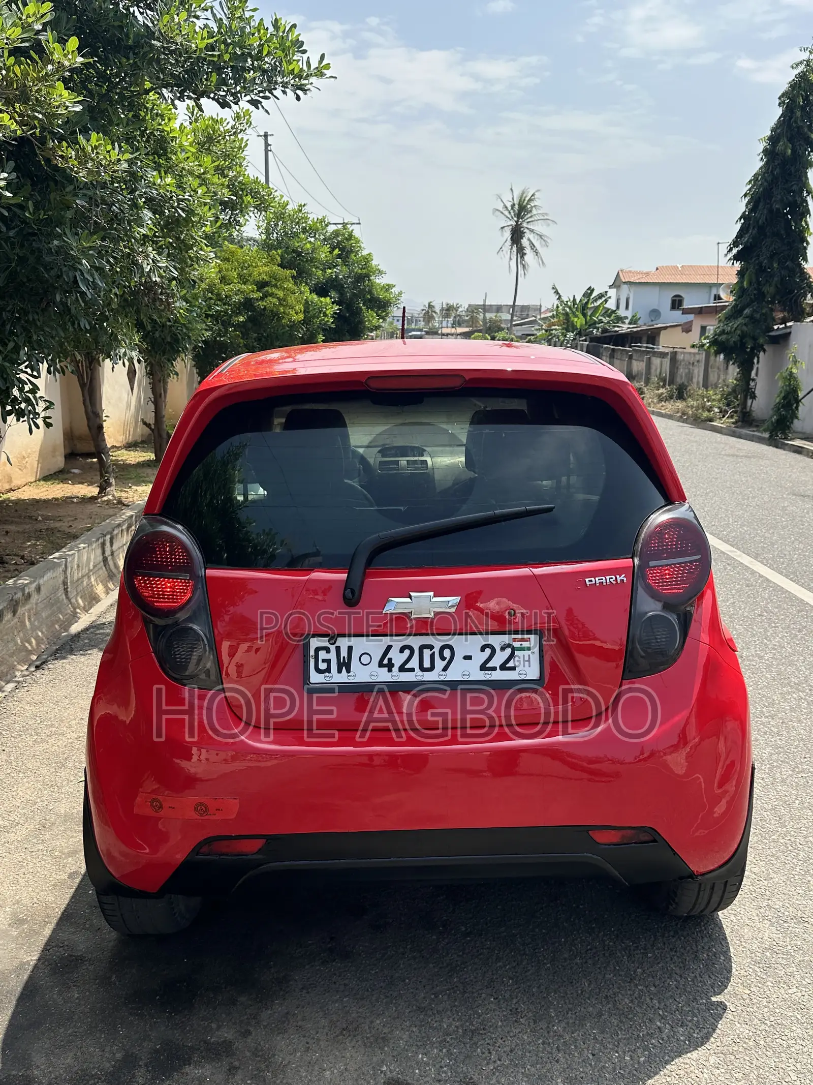 Chevrolet Spark 1LT 4dr Hatchback (1.2L 4cyl CVT) 2015 Red