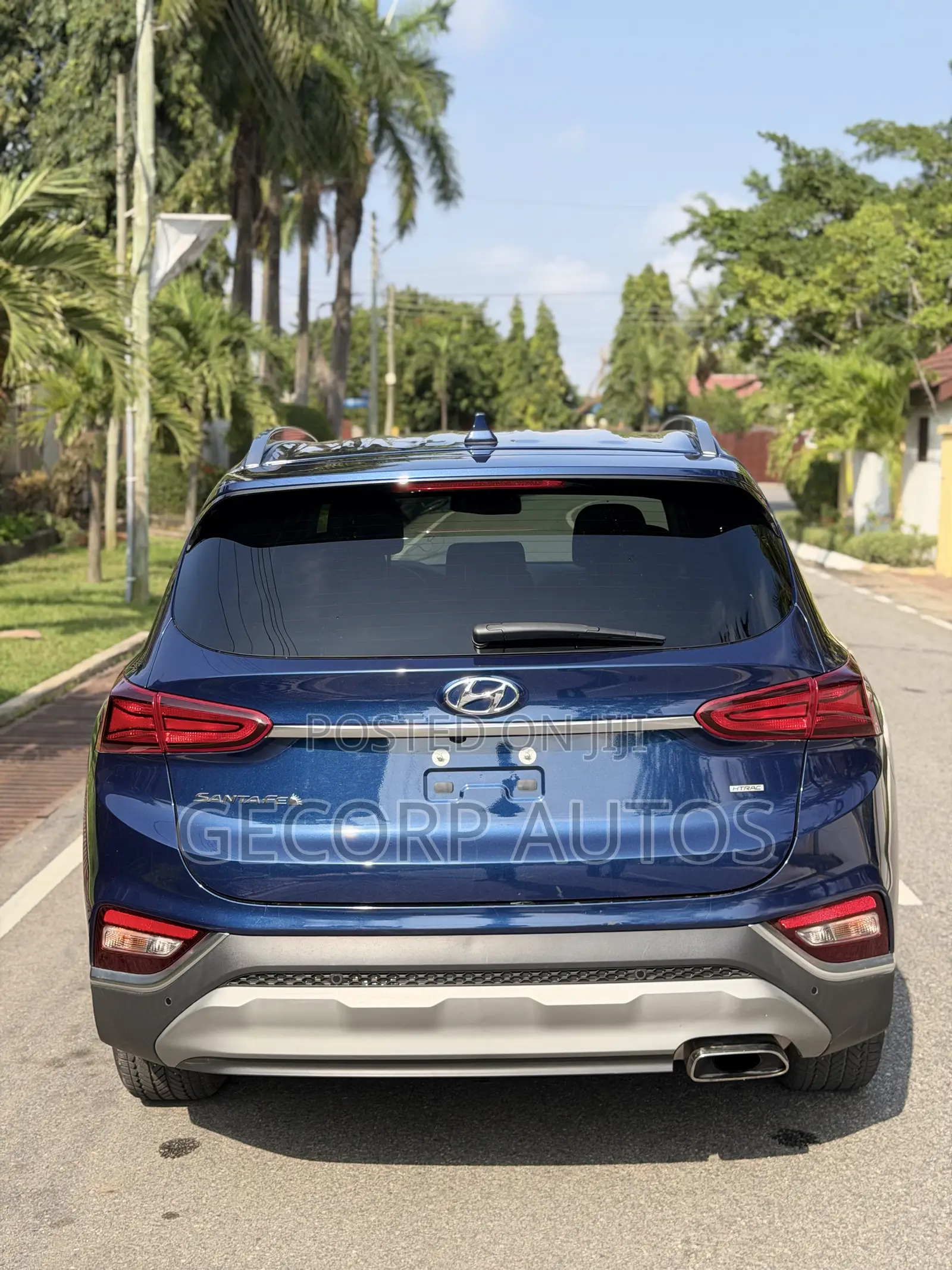 Hyundai Santa Fe SEL 2.4 AWD 2020 Blue